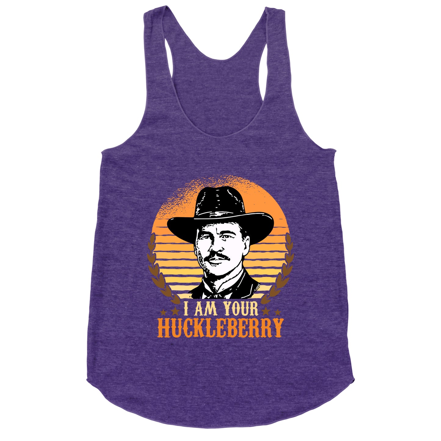 Im Your Huckleberry Racerback Tank