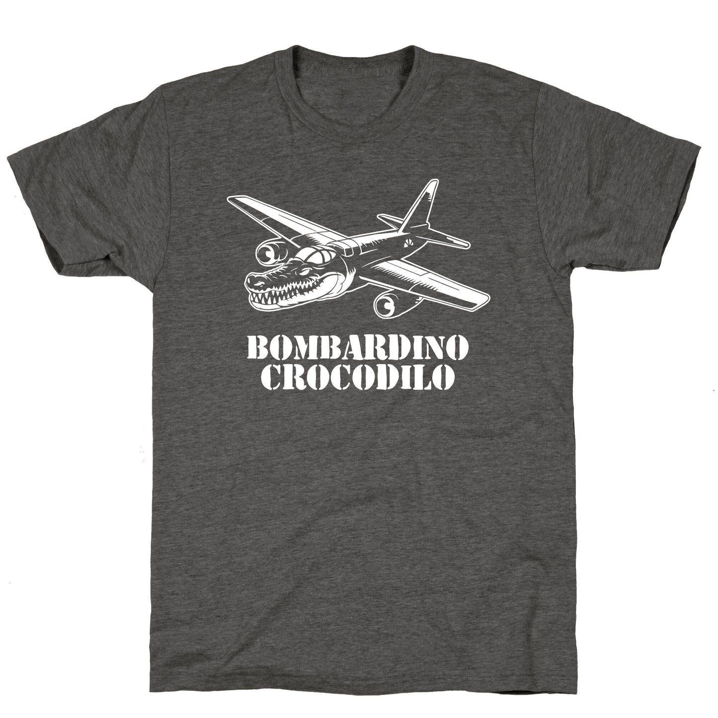 Bombardino Crocodilo Unisex Triblend Tee