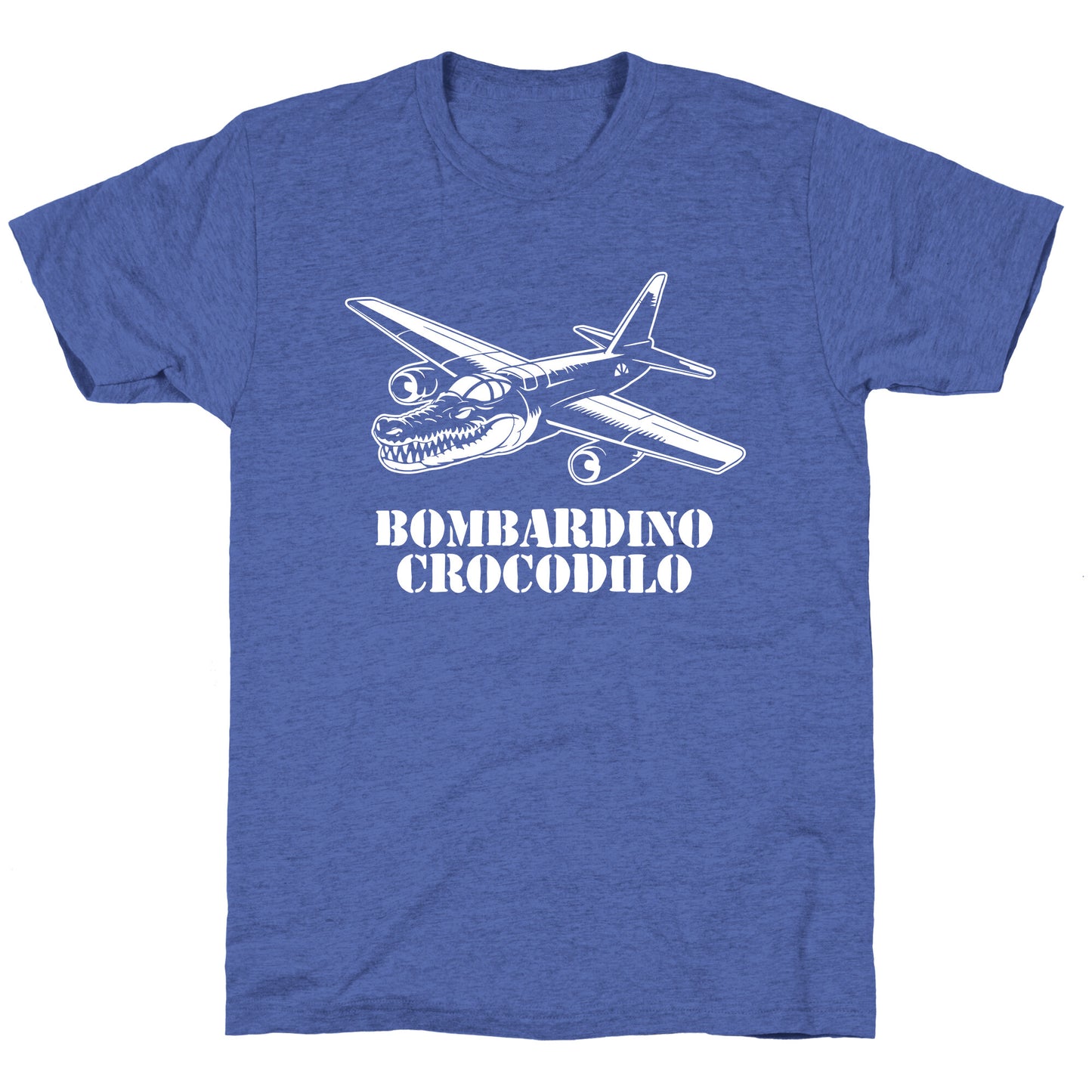 Bombardino Crocodilo Unisex Triblend Tee