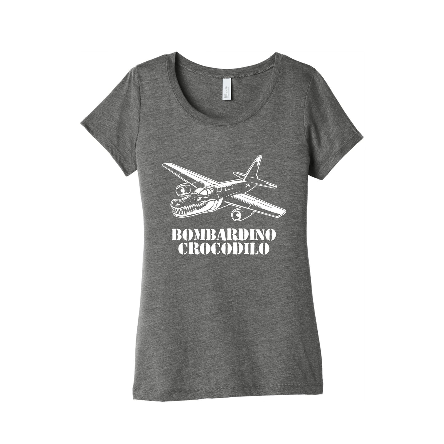 Bombardino Crocodilo Womens Triblend Tee