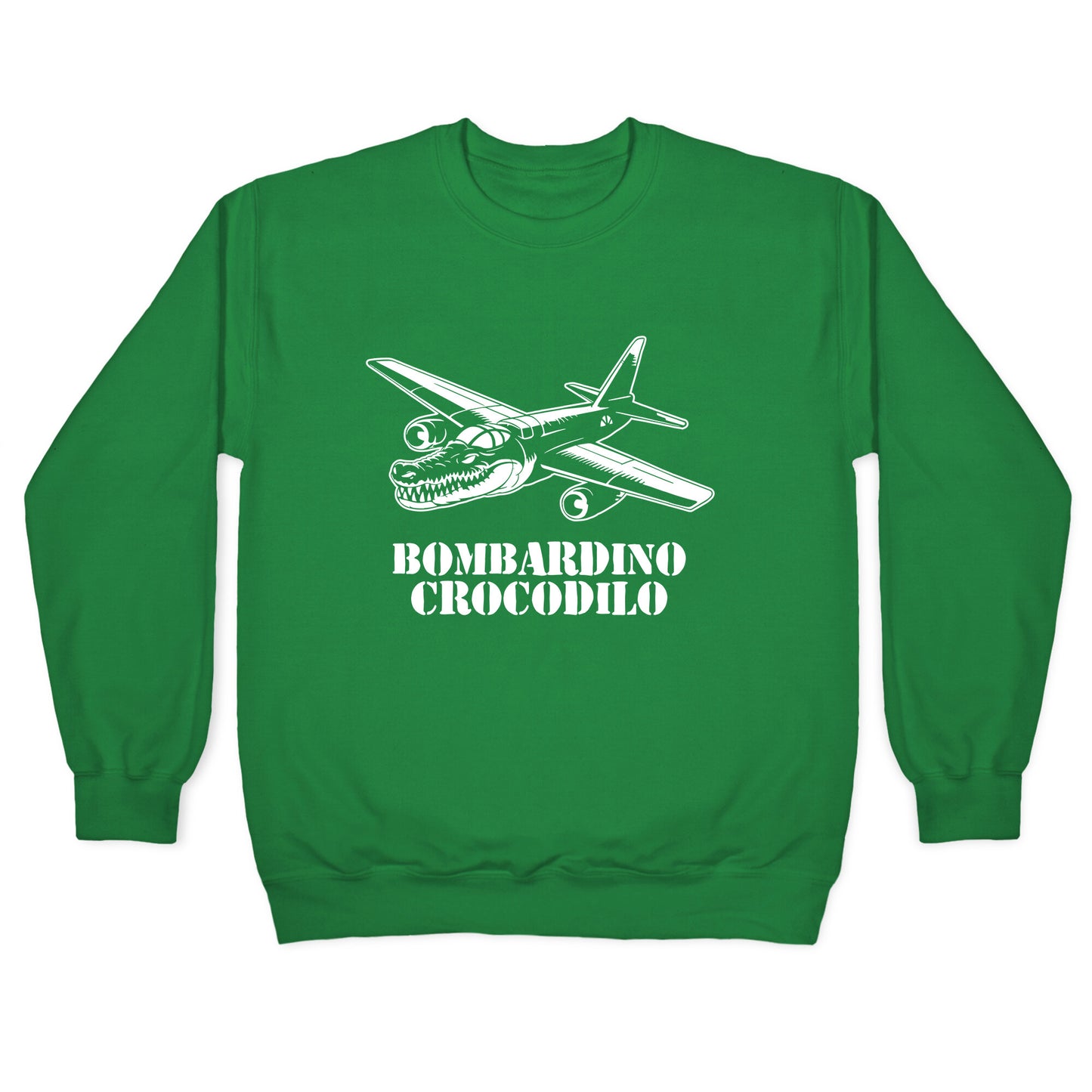 Bombardino Crocodilo Crewneck Sweatshirt