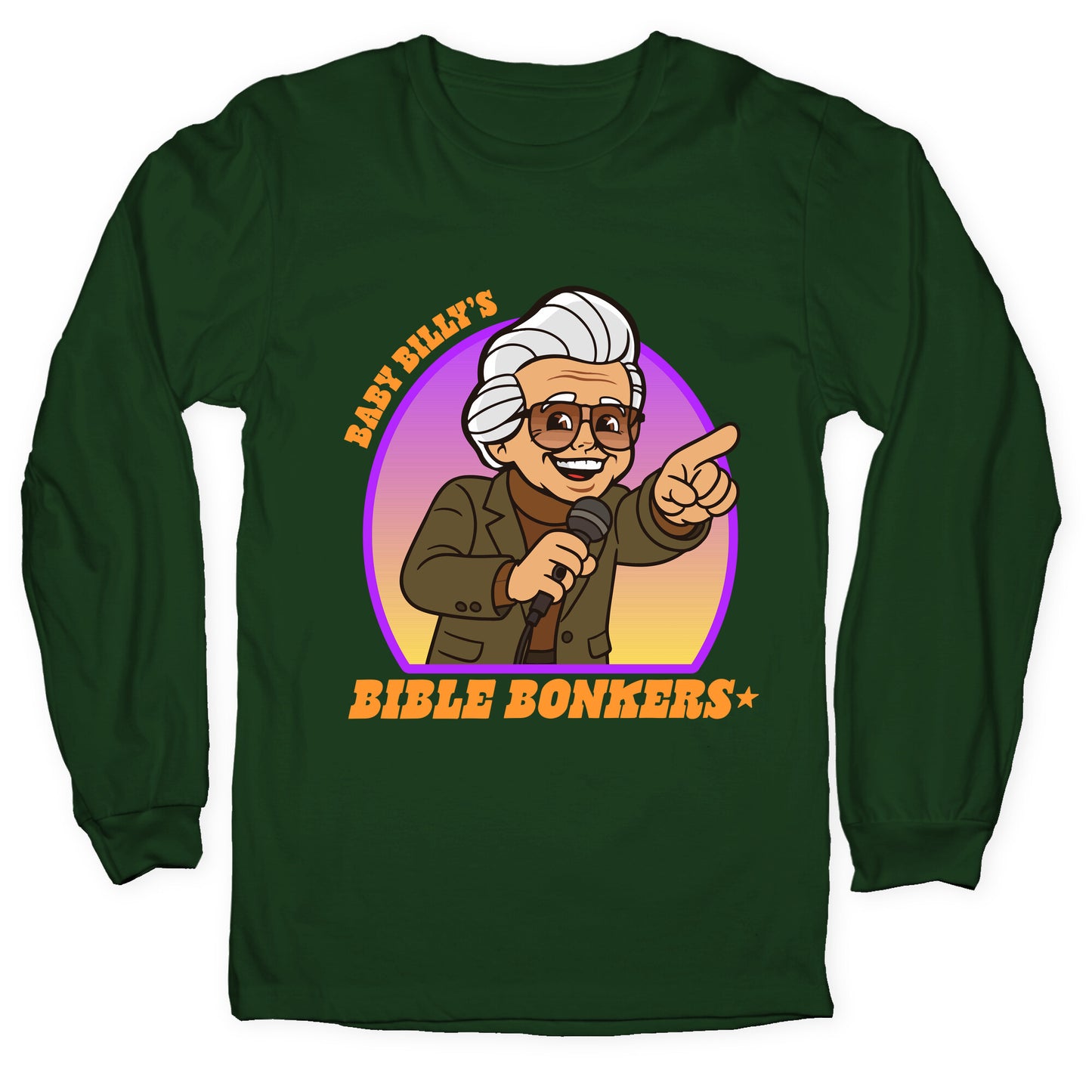 Baby Billy Bible Bonkers Longsleeve Tee
