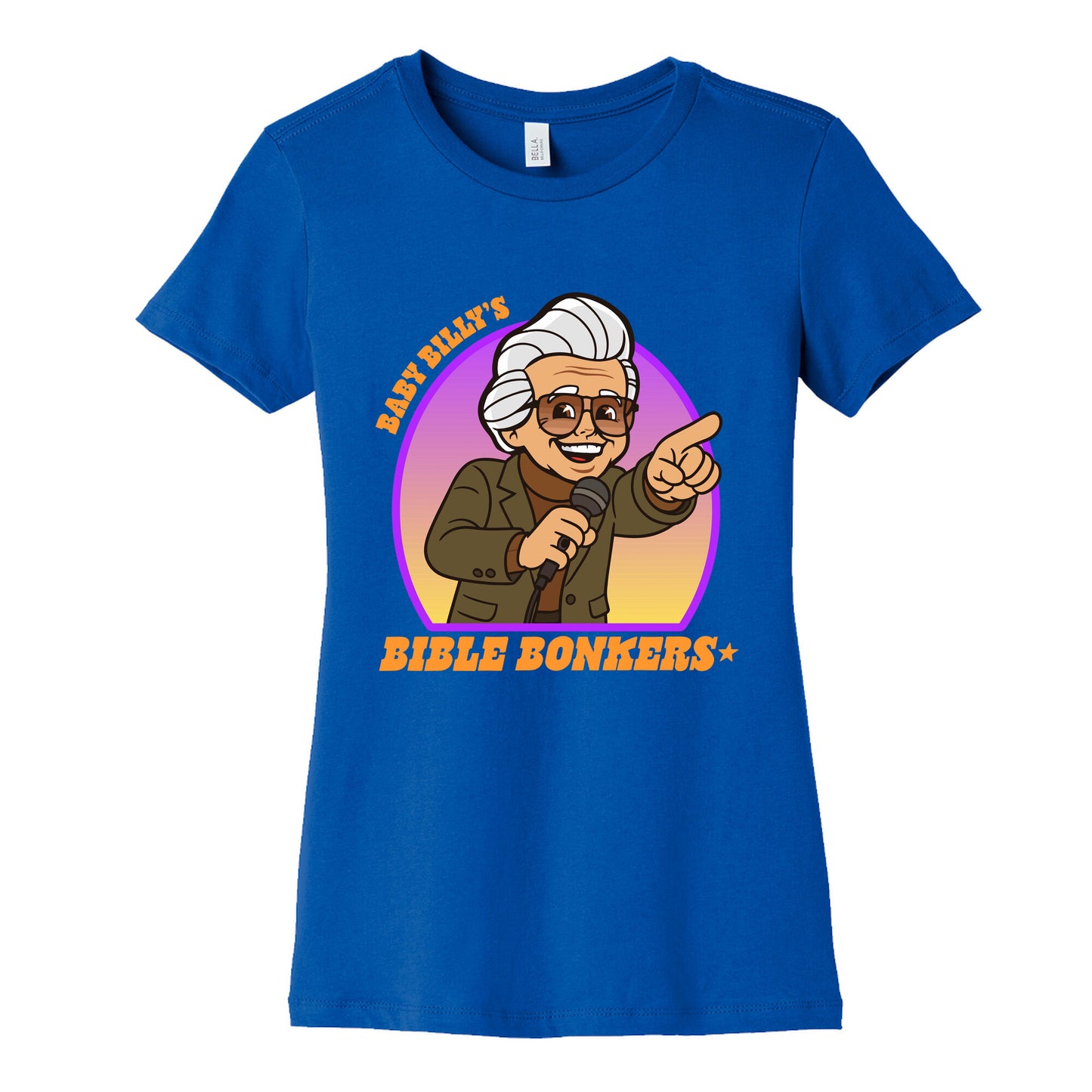 Baby Billy Bible Bonkers Womens Cotton Tee
