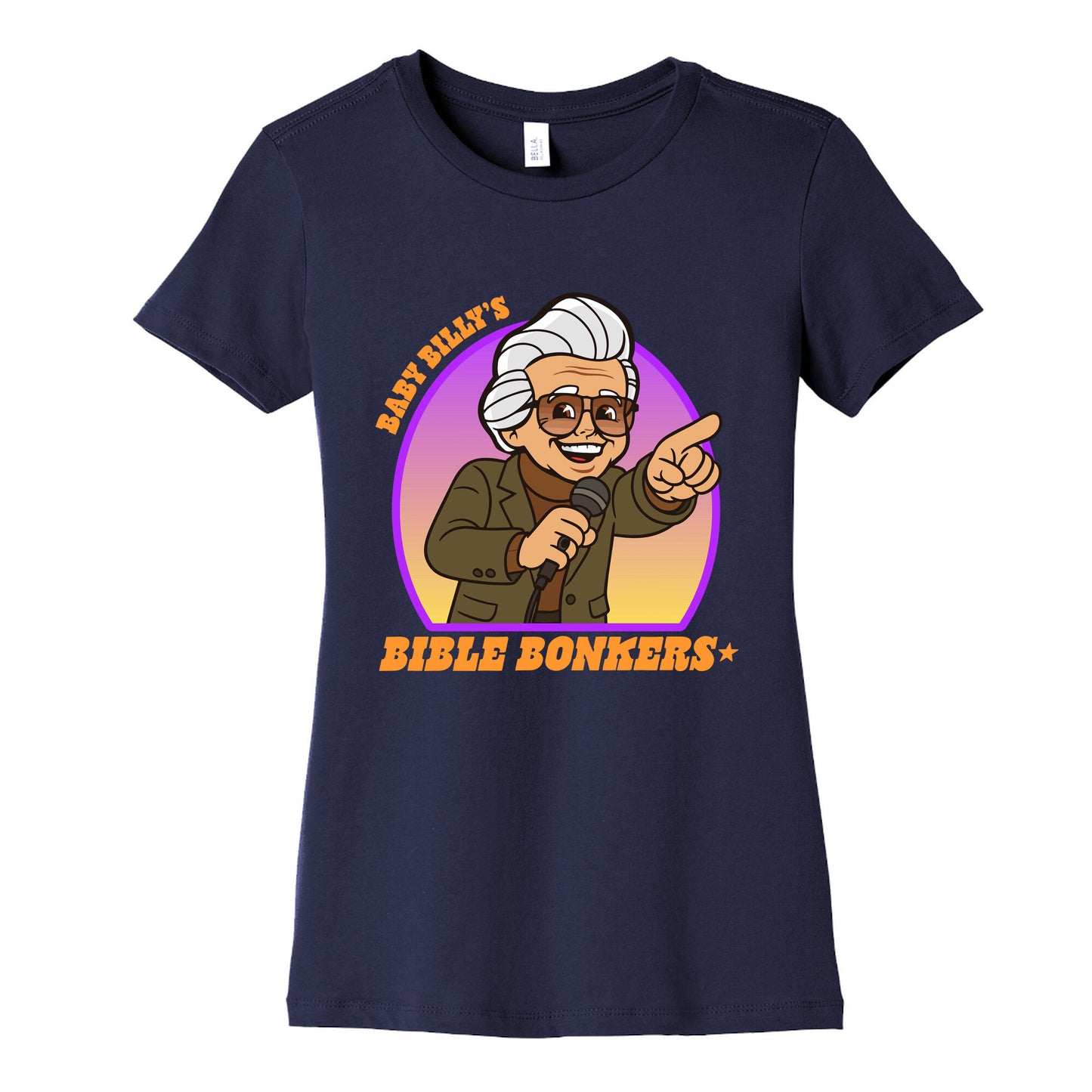 Baby Billy Bible Bonkers Womens Cotton Tee
