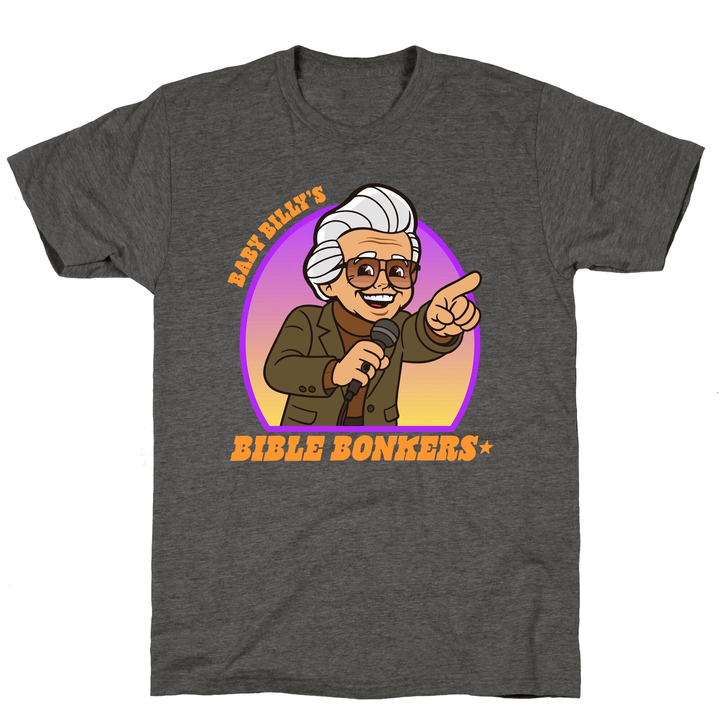 Baby Billy Bible Bonkers Unisex Triblend Tee