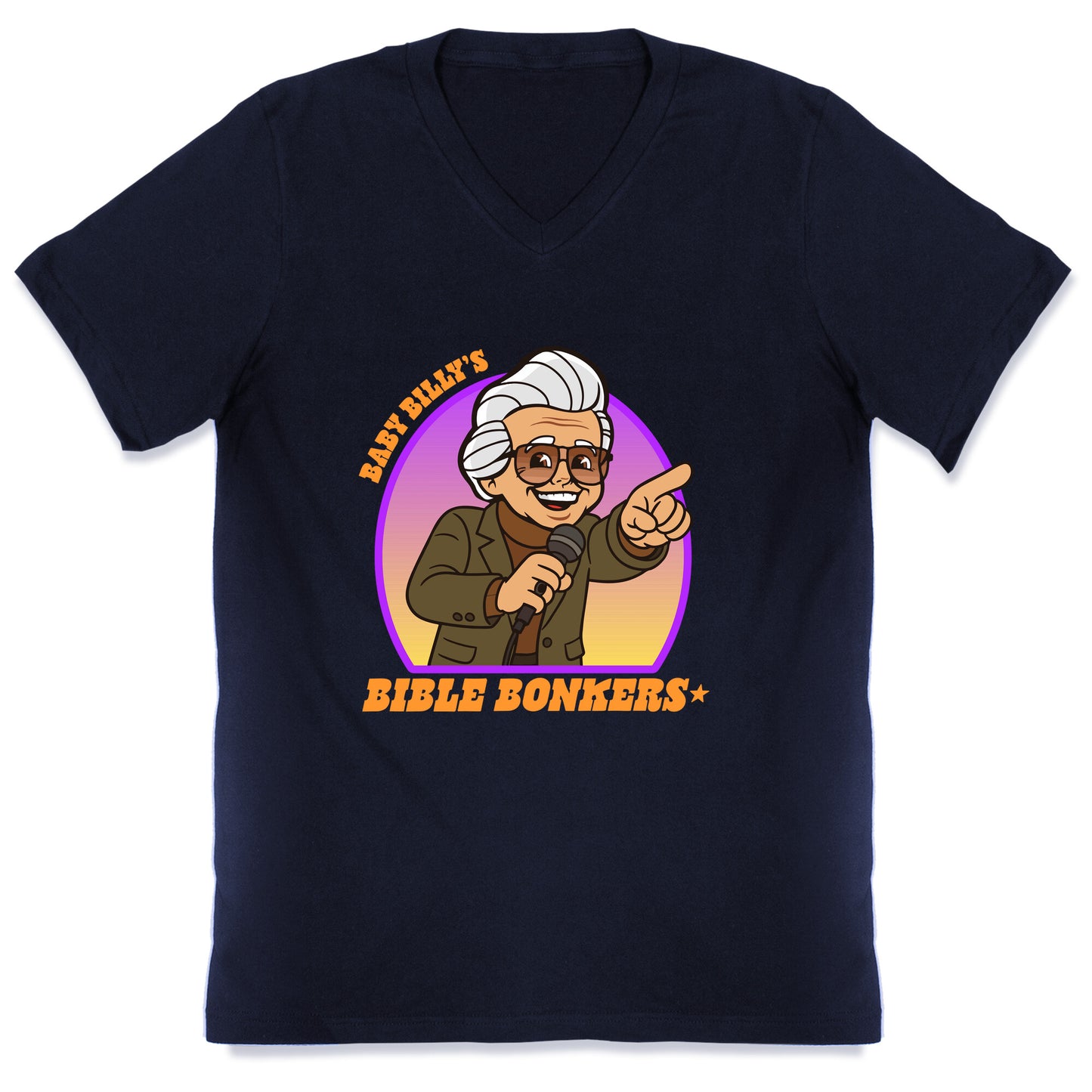 Baby Billy Bible Bonkers V-Neck