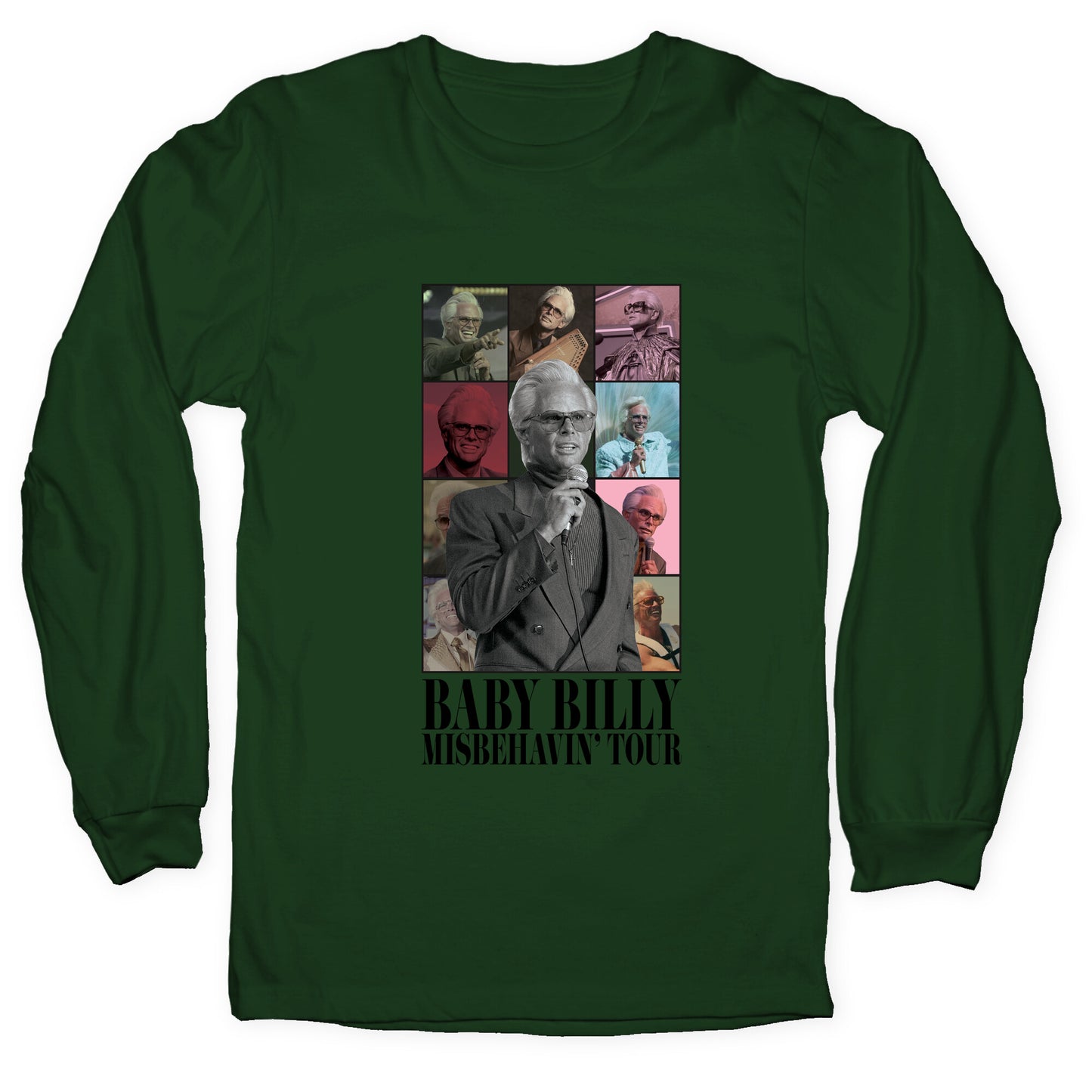 Baby Billy Misbehavin Tour Longsleeve Tee
