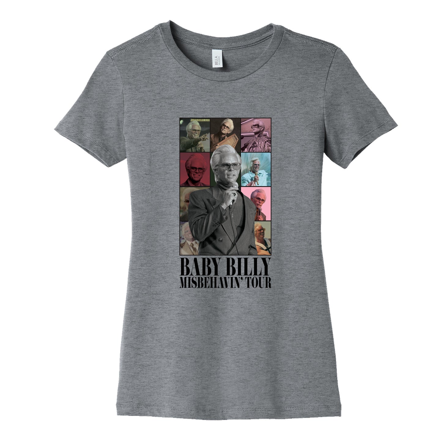 Baby Billy Misbehavin Tour Womens Cotton Tee