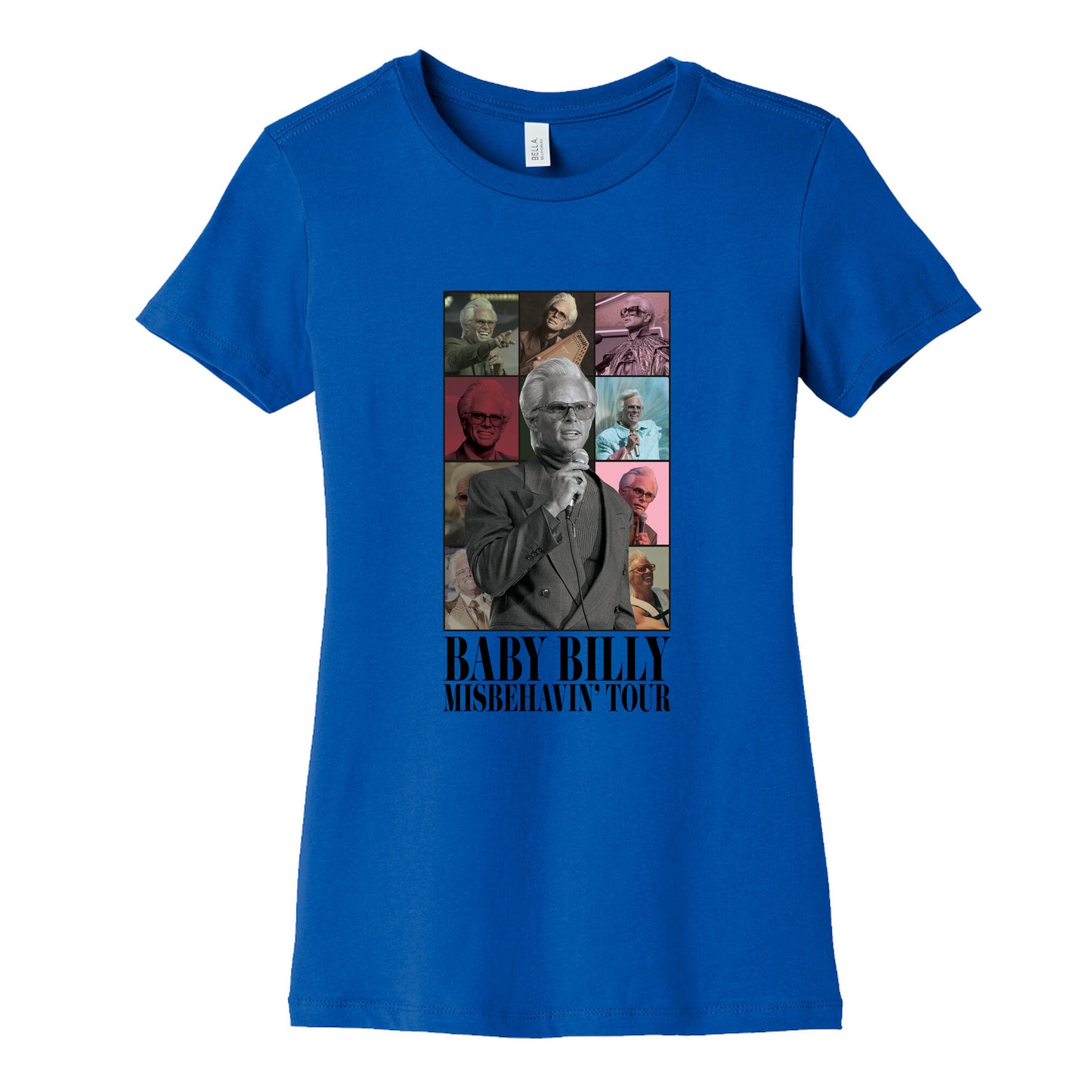 Baby Billy Misbehavin Tour Womens Cotton Tee