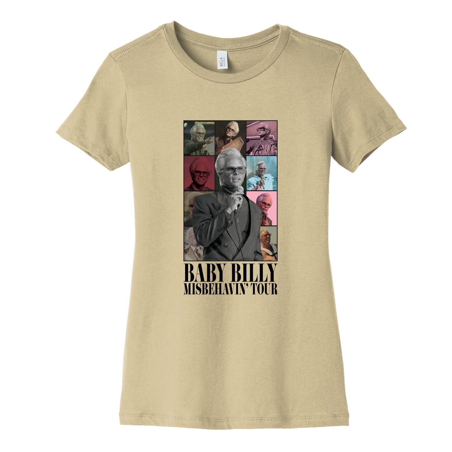 Baby Billy Misbehavin Tour Womens Cotton Tee