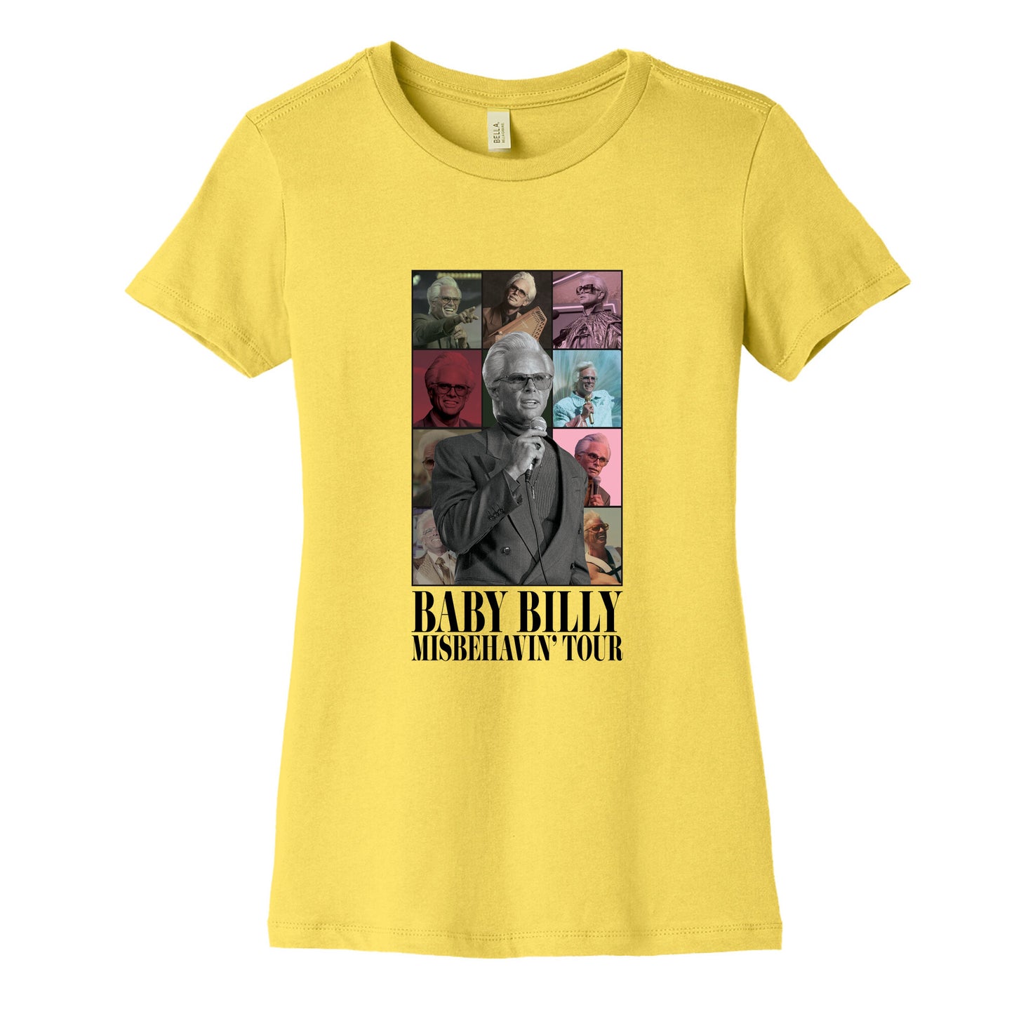 Baby Billy Misbehavin Tour Womens Cotton Tee