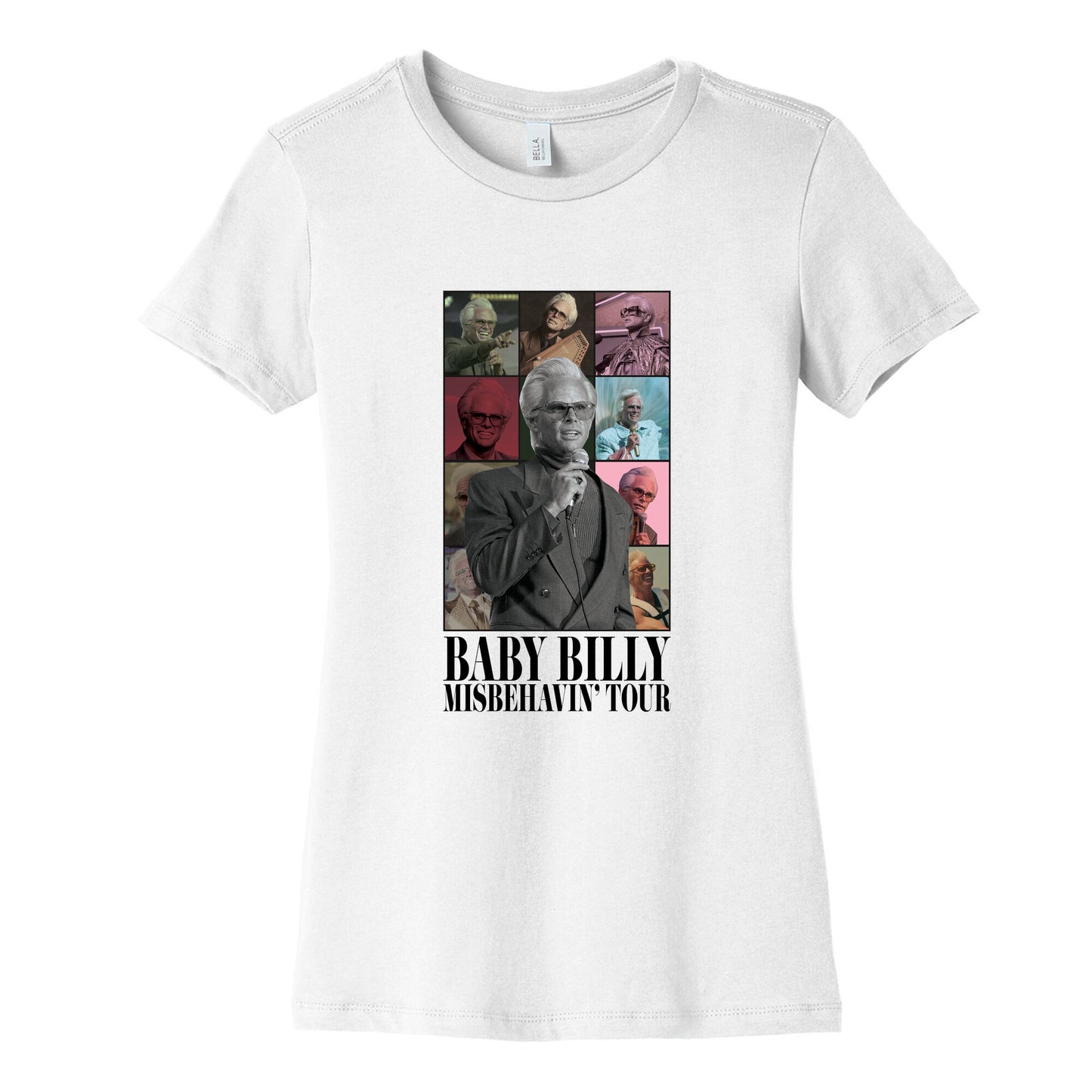 Baby Billy Misbehavin Tour Womens Cotton Tee