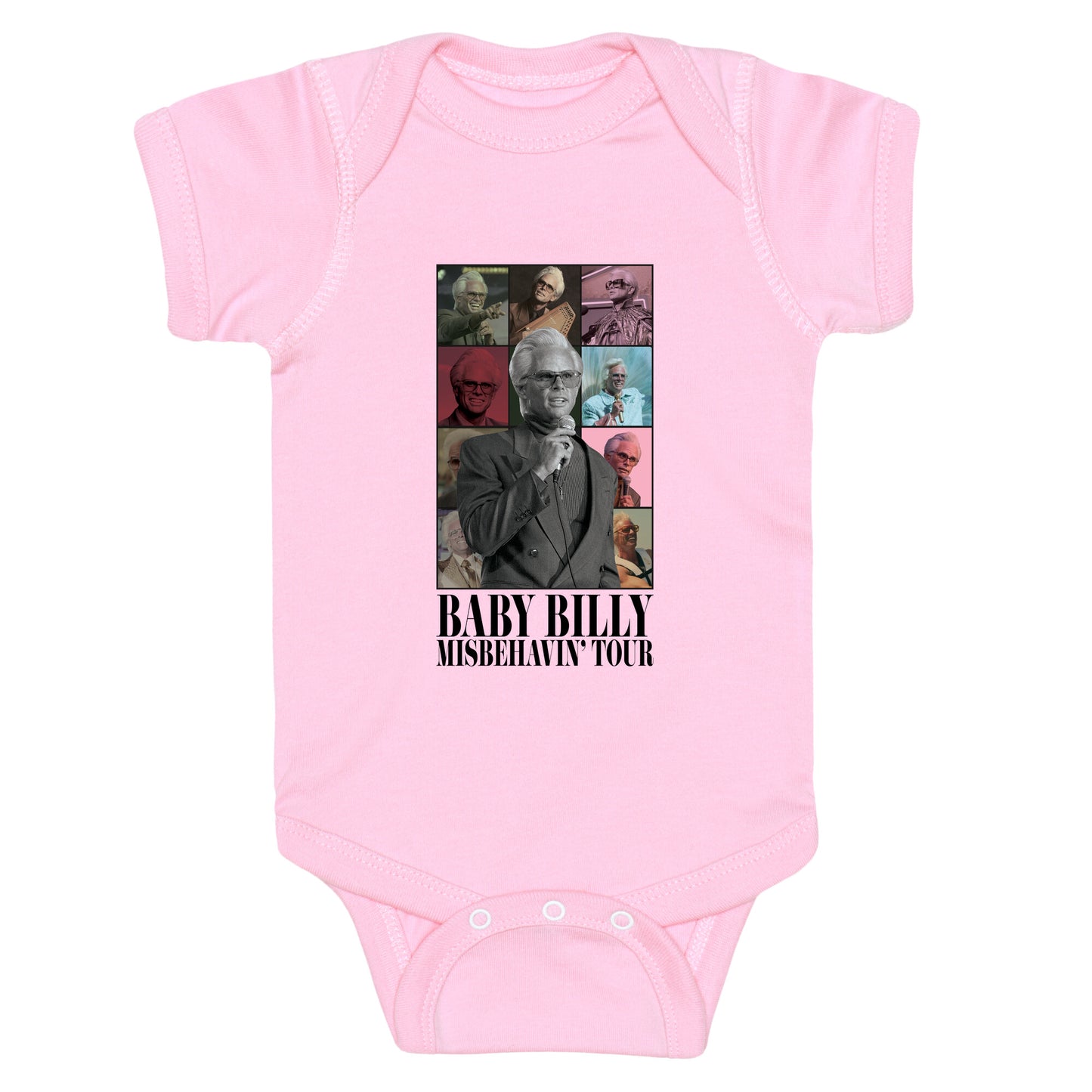 Baby Billy Misbehavin Tour Baby One-Piece