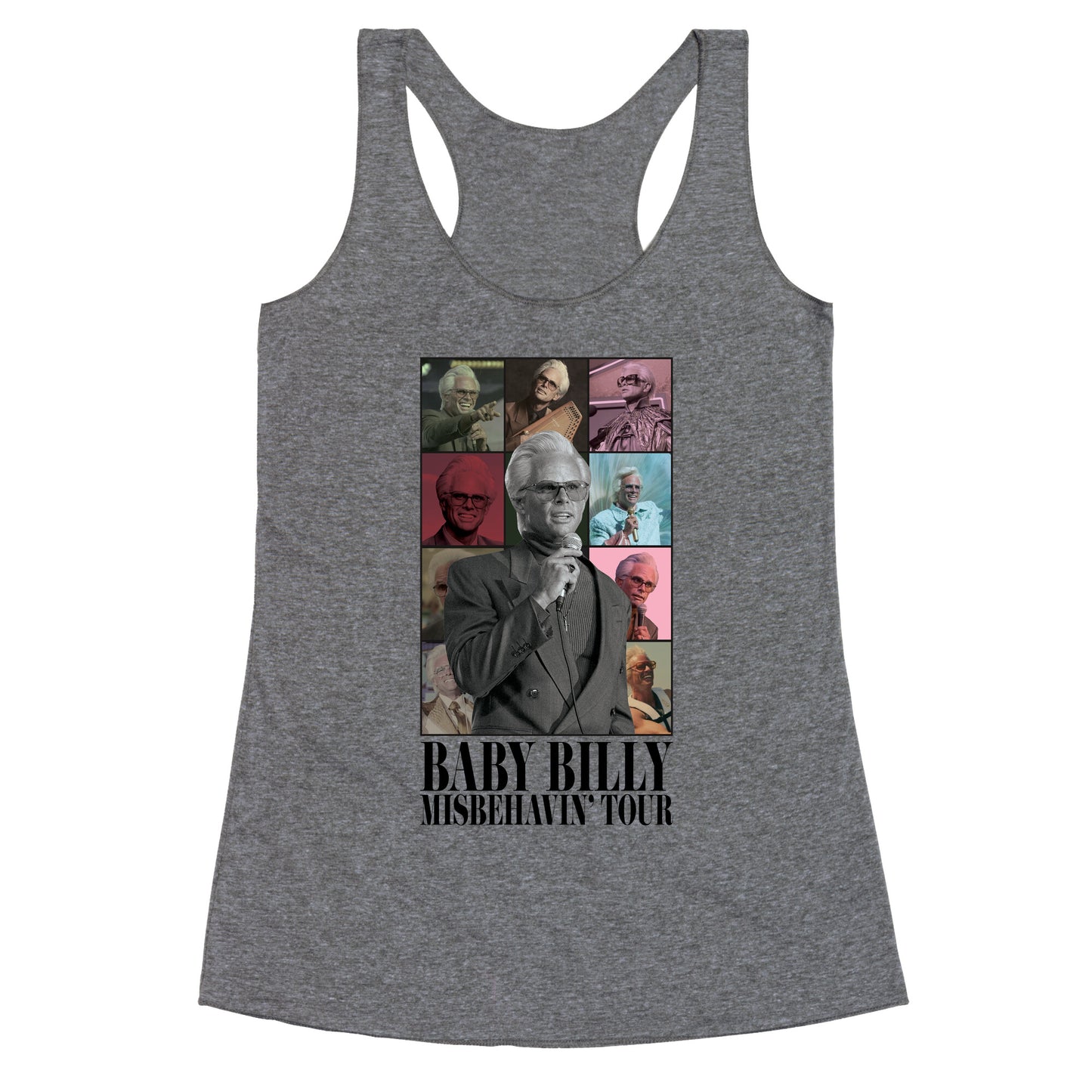 Baby Billy Misbehavin Tour Racerback Tank