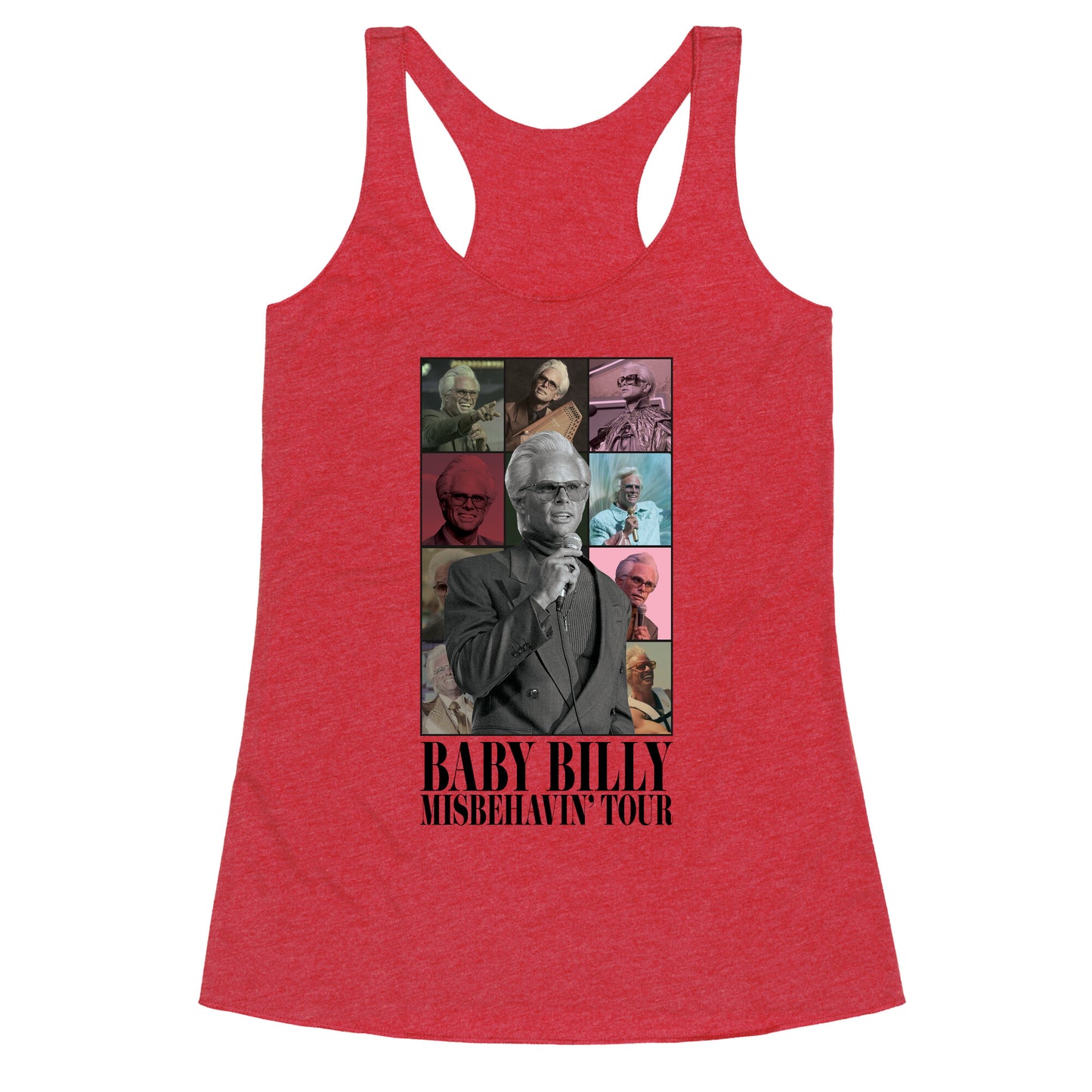 Baby Billy Misbehavin Tour Racerback Tank