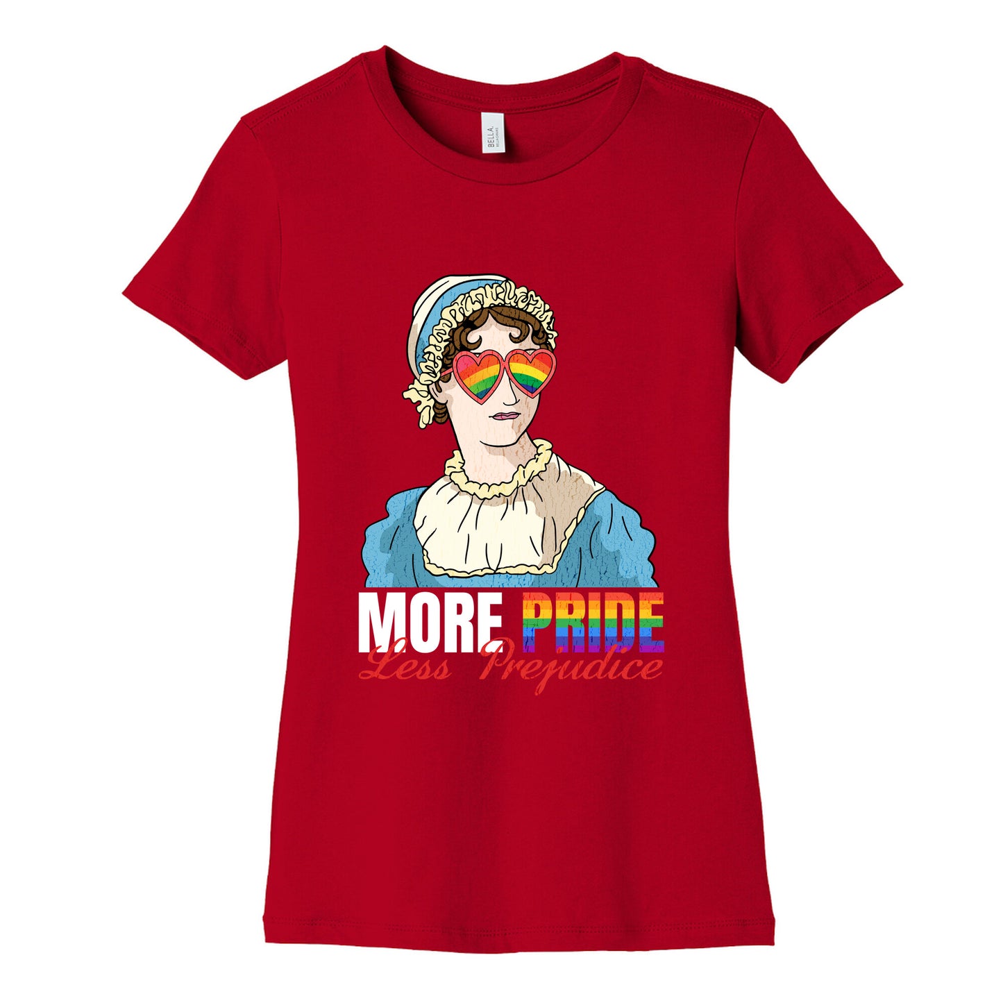 More Pride Less Prejudice 2025 Womens Cotton Tee