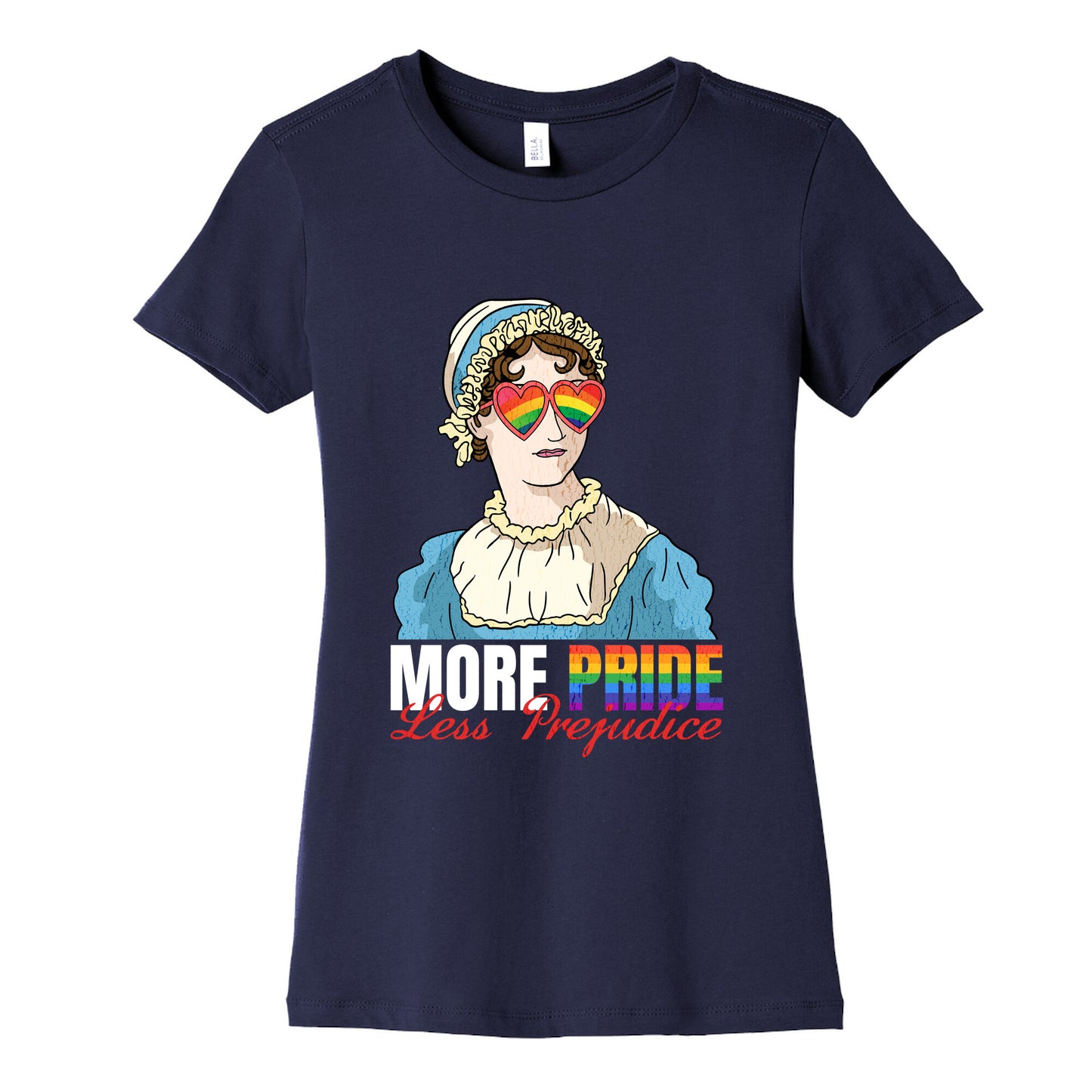 More Pride Less Prejudice 2025 Womens Cotton Tee