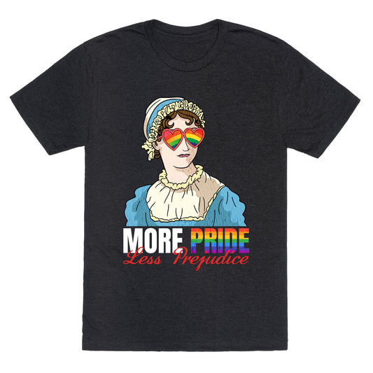 More Pride Less Prejudice 2025 Unisex Triblend Tee
