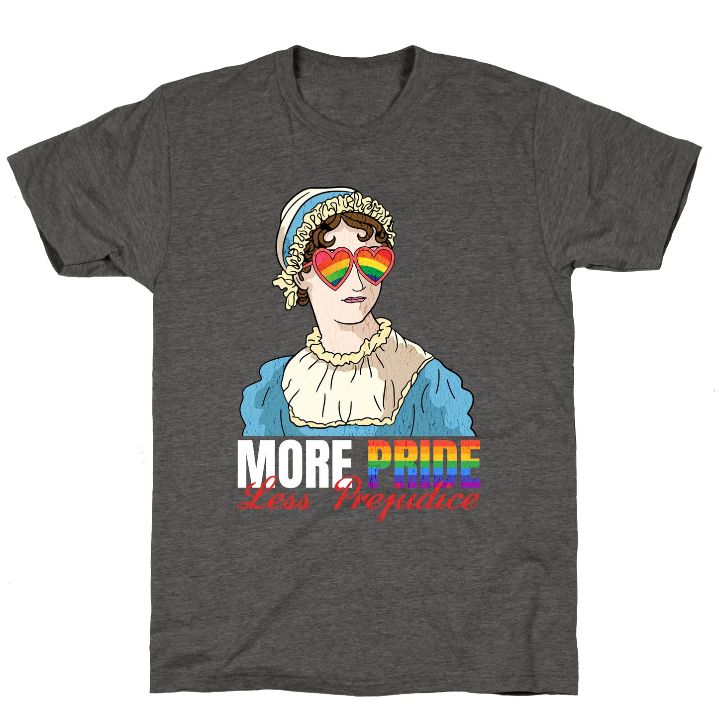 More Pride Less Prejudice 2025 Unisex Triblend Tee