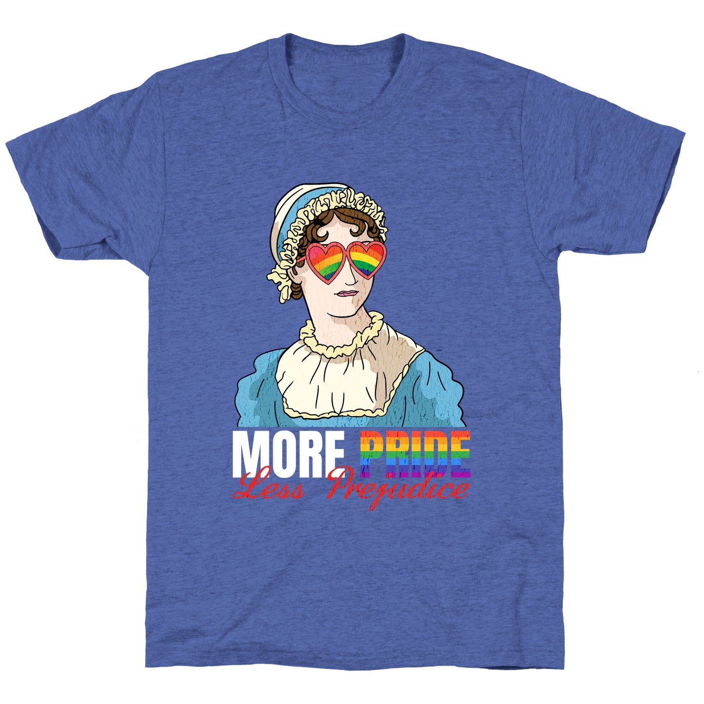 More Pride Less Prejudice 2025 Unisex Triblend Tee