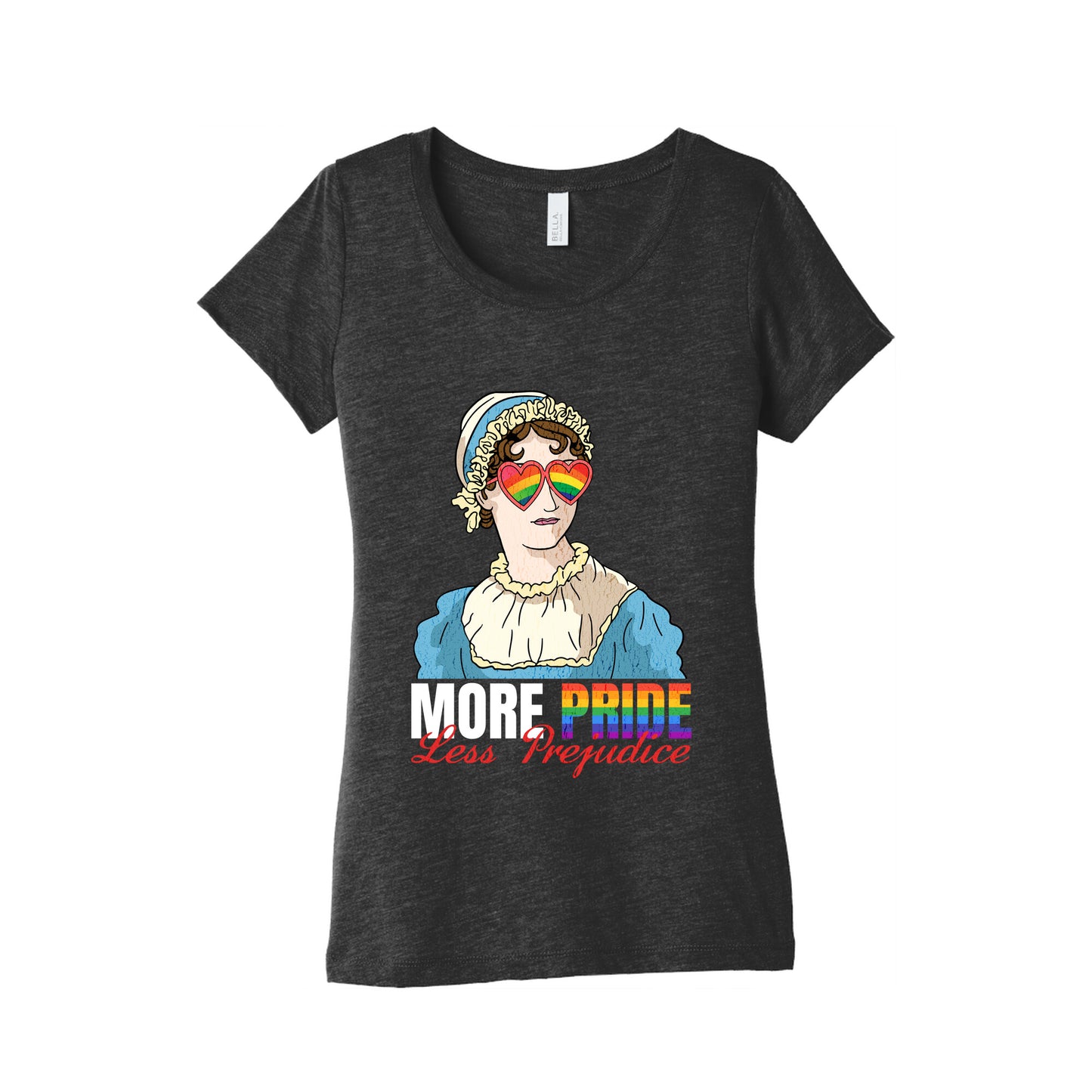 More Pride Less Prejudice 2025 Womens Triblend Tee