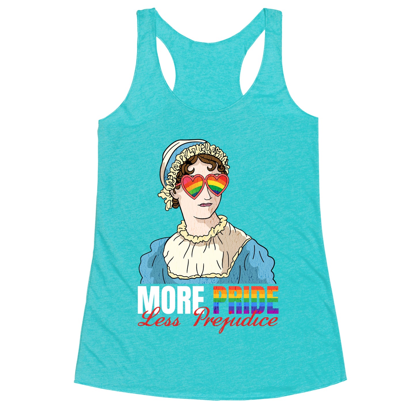 More Pride Less Prejudice 2025 Racerback Tank