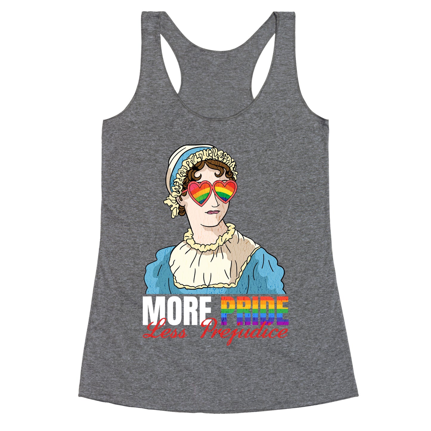 More Pride Less Prejudice 2025 Racerback Tank