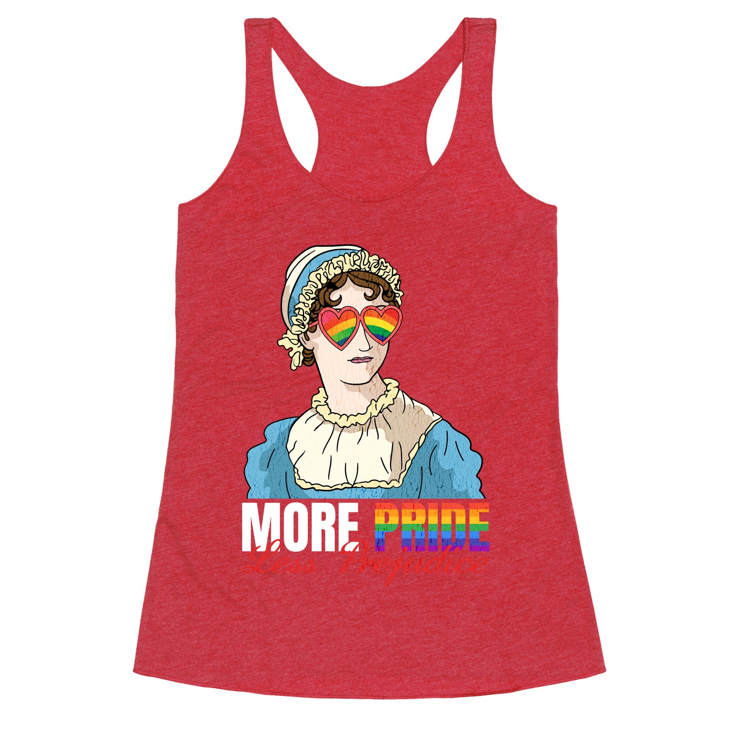 More Pride Less Prejudice 2025 Racerback Tank