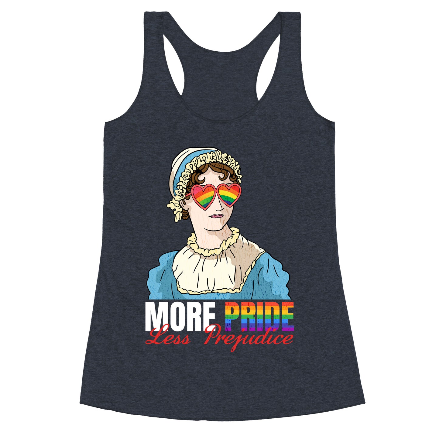 More Pride Less Prejudice 2025 Racerback Tank