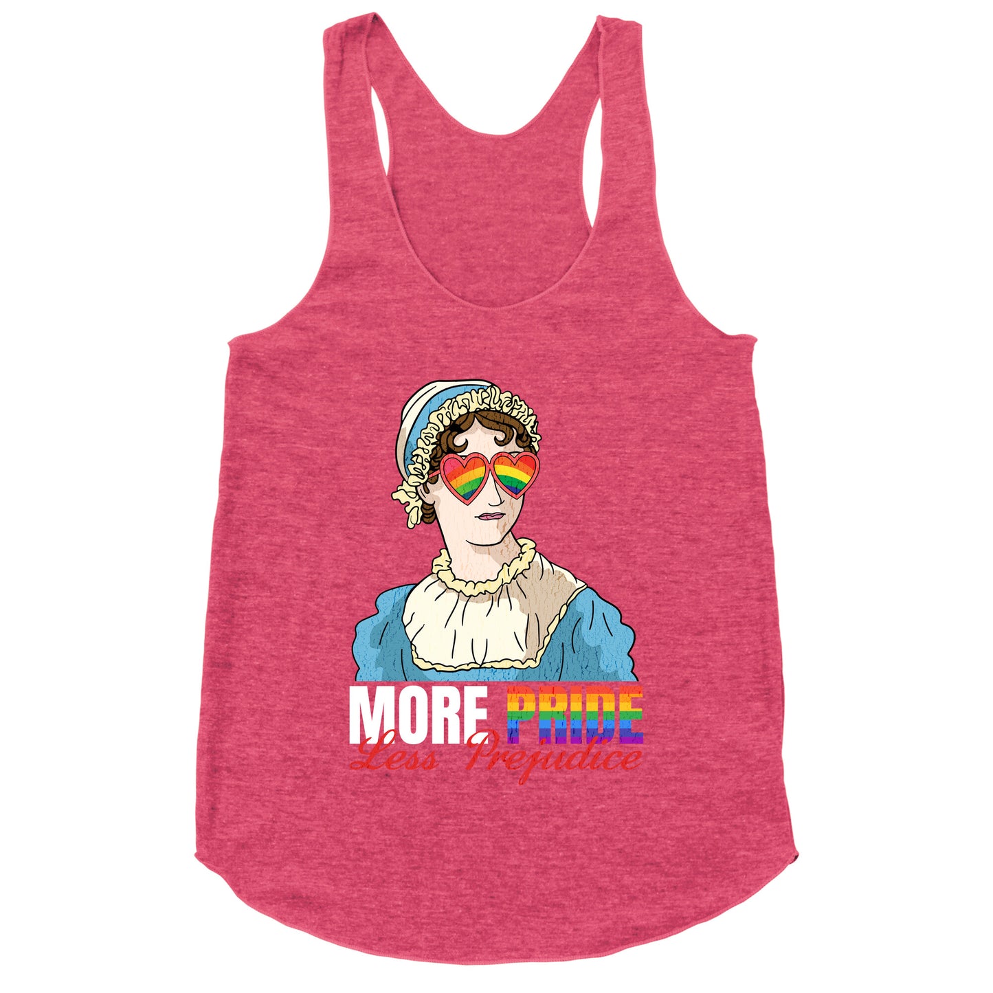 More Pride Less Prejudice 2025 Racerback Tank