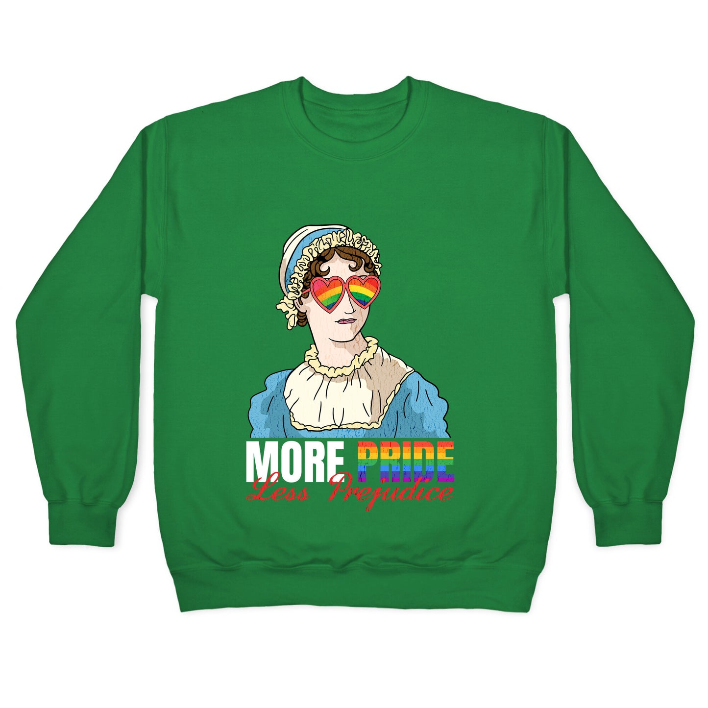More Pride Less Prejudice 2025 Crewneck Sweatshirt