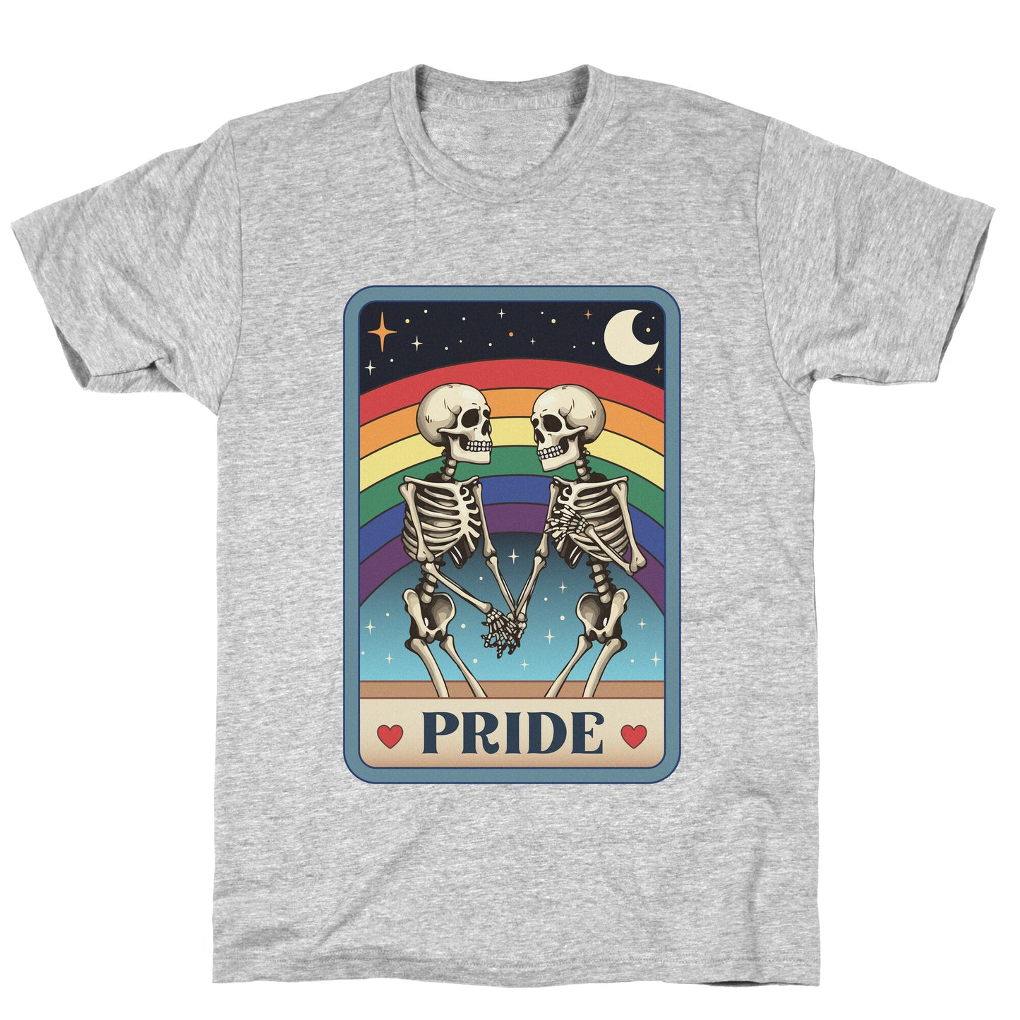 Rainbow Pride Tarot Card T-Shirt