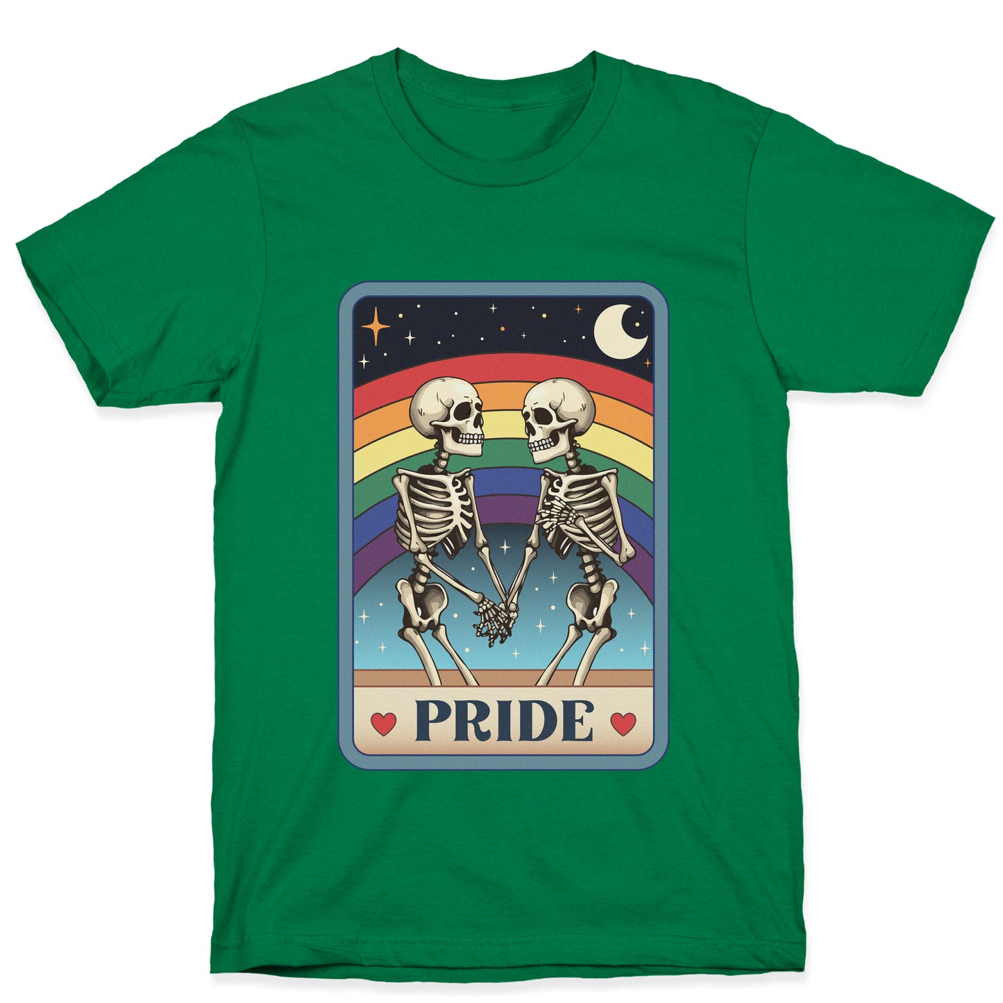 Rainbow Pride Tarot Card T-Shirt