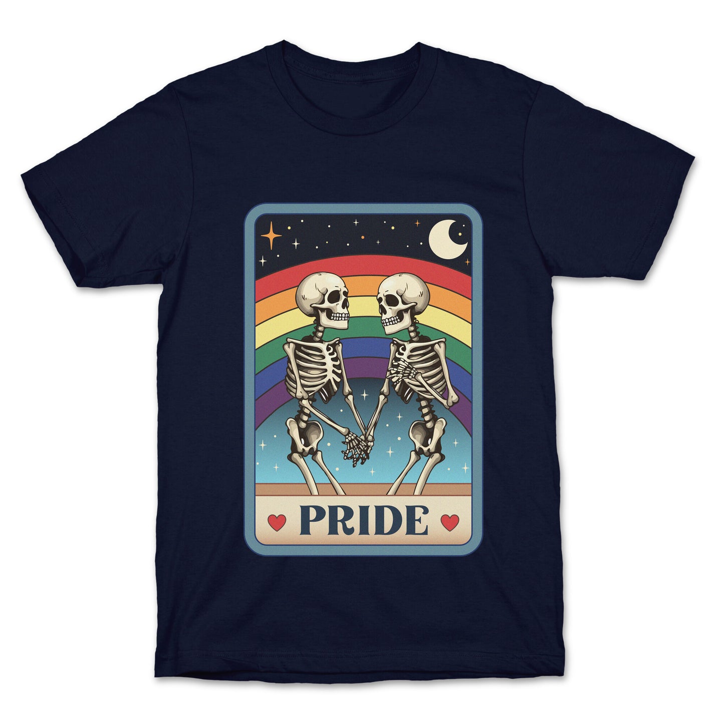 Rainbow Pride Tarot Card T-Shirt