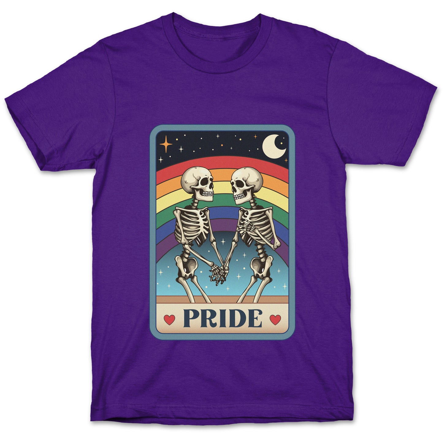 Rainbow Pride Tarot Card T-Shirt