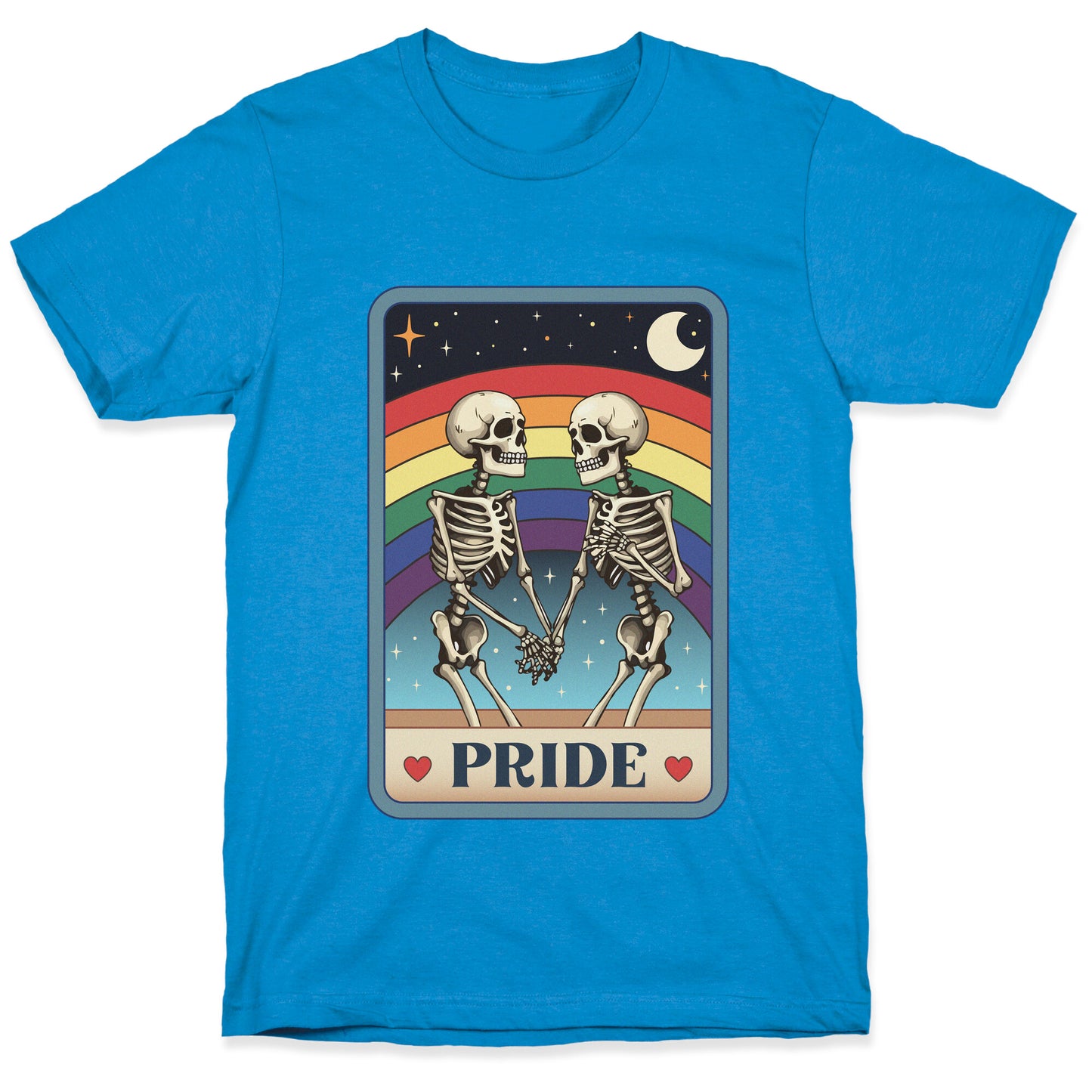 Rainbow Pride Tarot Card T-Shirt