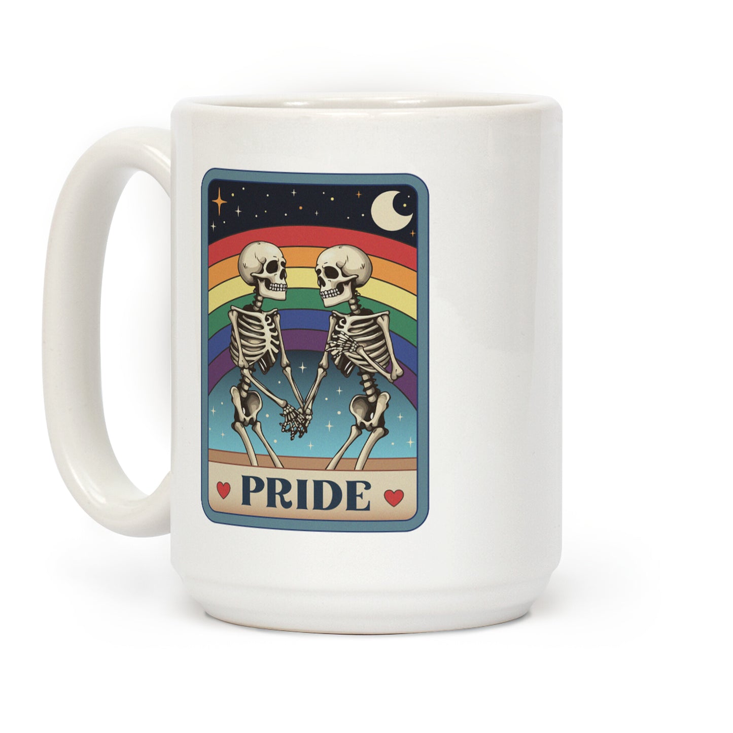 Rainbow Pride Tarot Card Coffee Mug