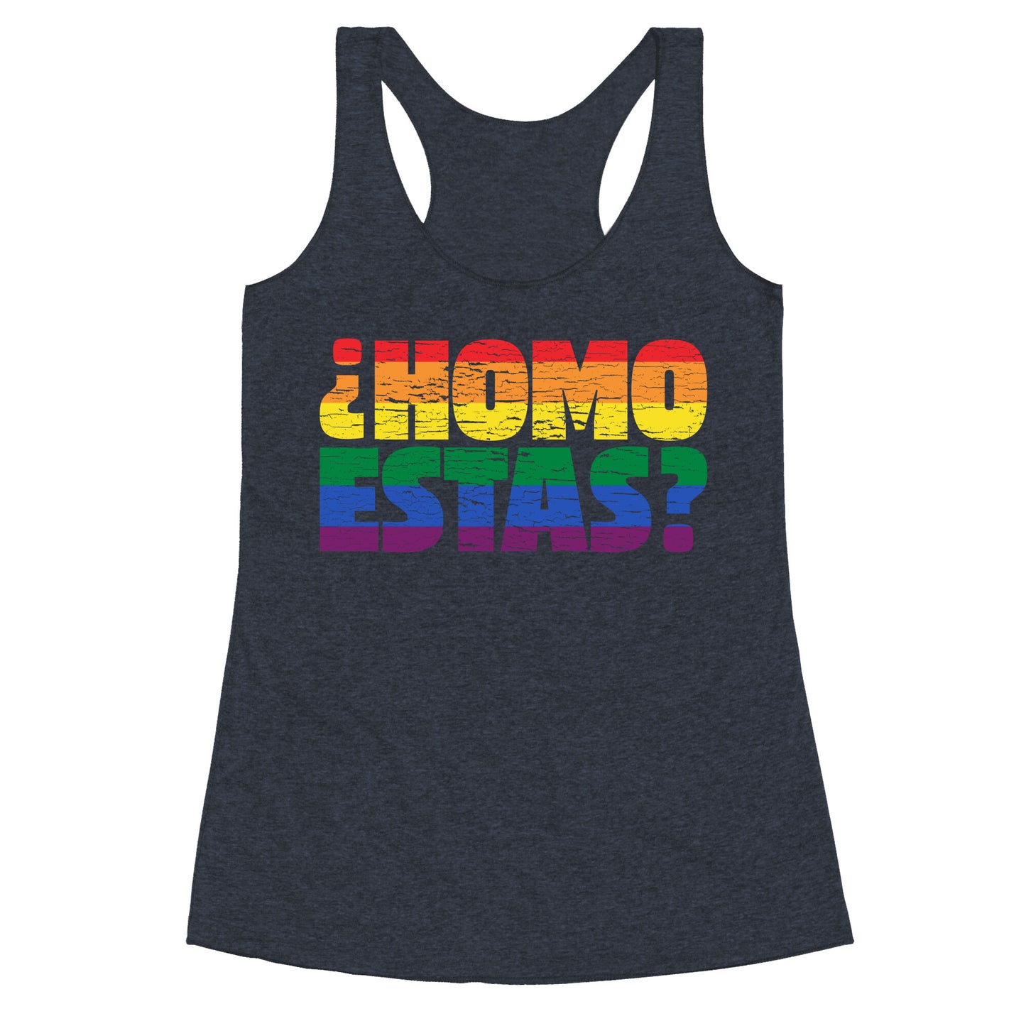 Homo Estas Racerback Tank