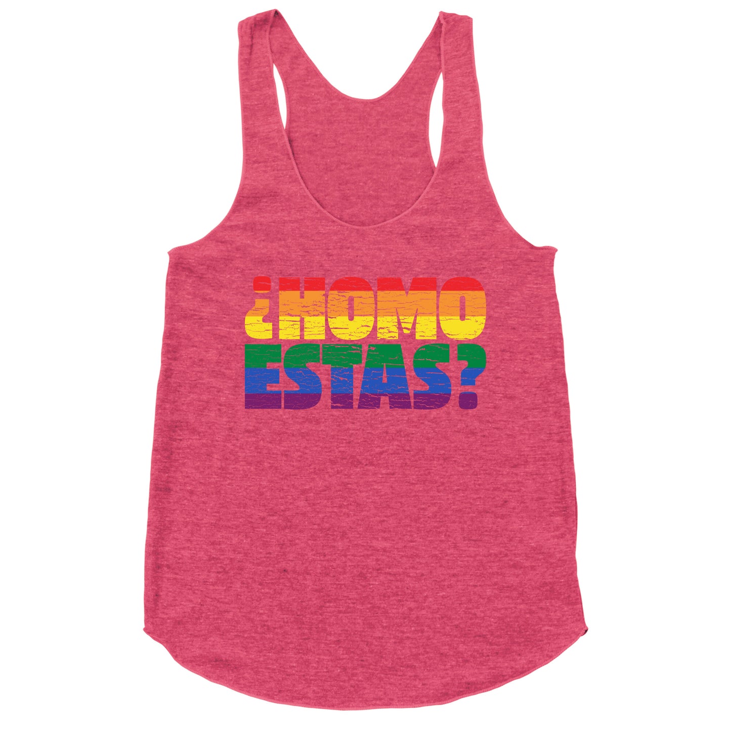 Homo Estas Racerback Tank