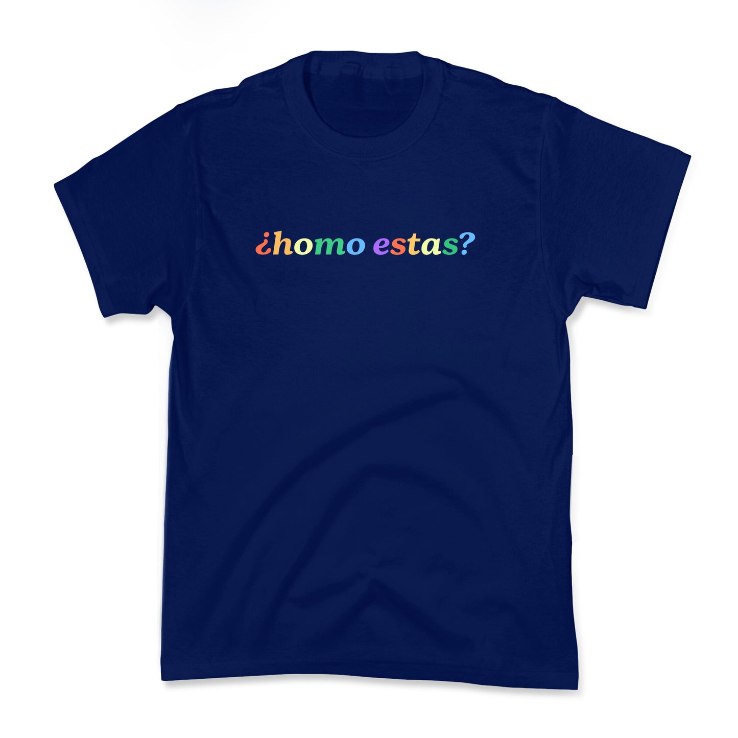Homo Estas Rainbow Kids Tee