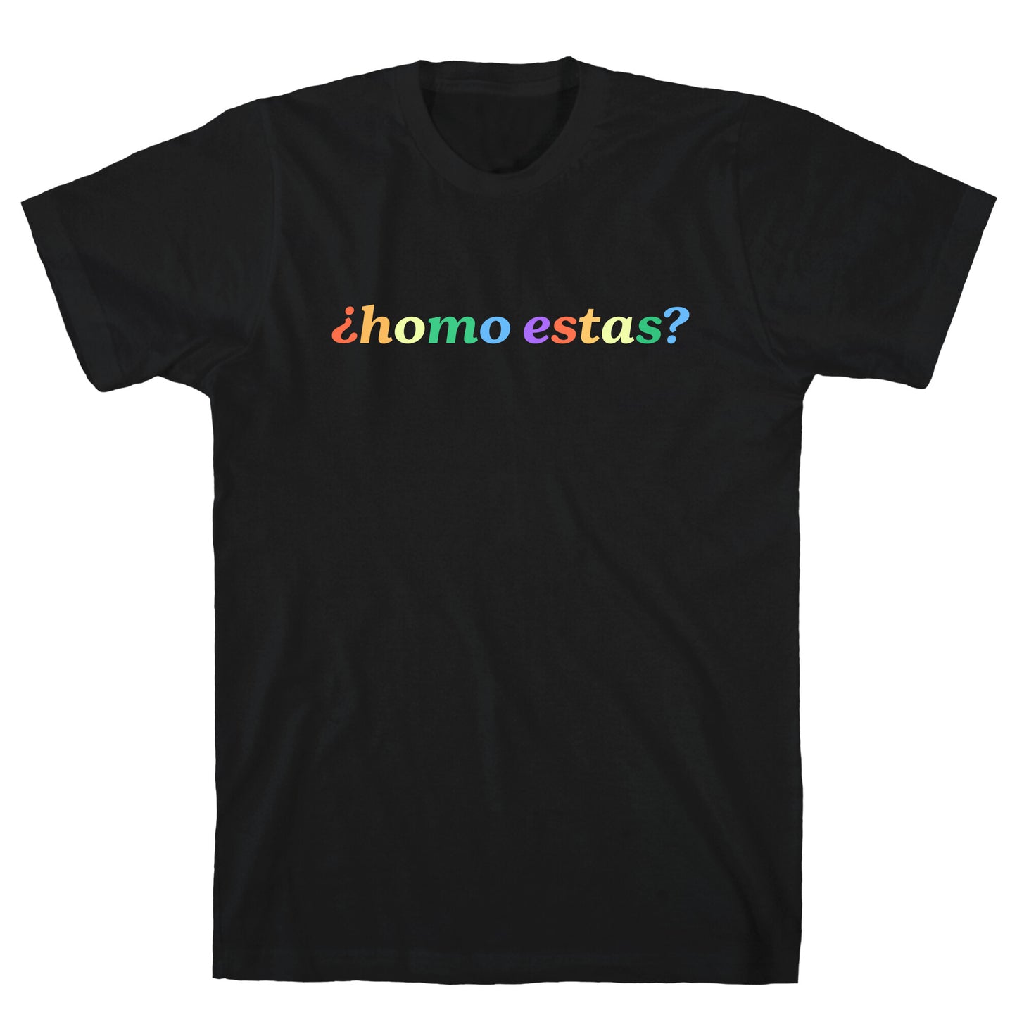 Homo Estas Rainbow T-Shirt