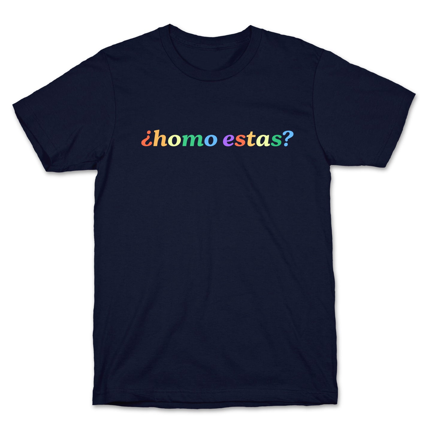 Homo Estas Rainbow T-Shirt