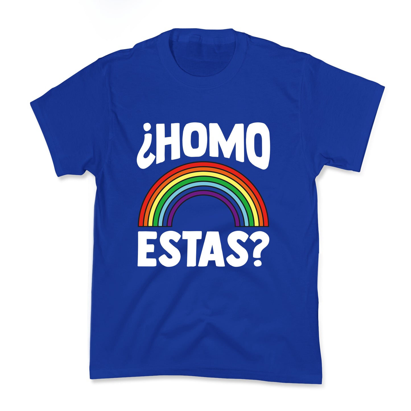 Homo Estas Rainbow Pride Kids Tee