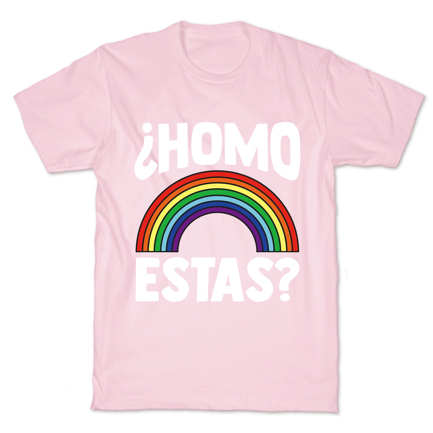 Homo Estas Rainbow Pride T-Shirt