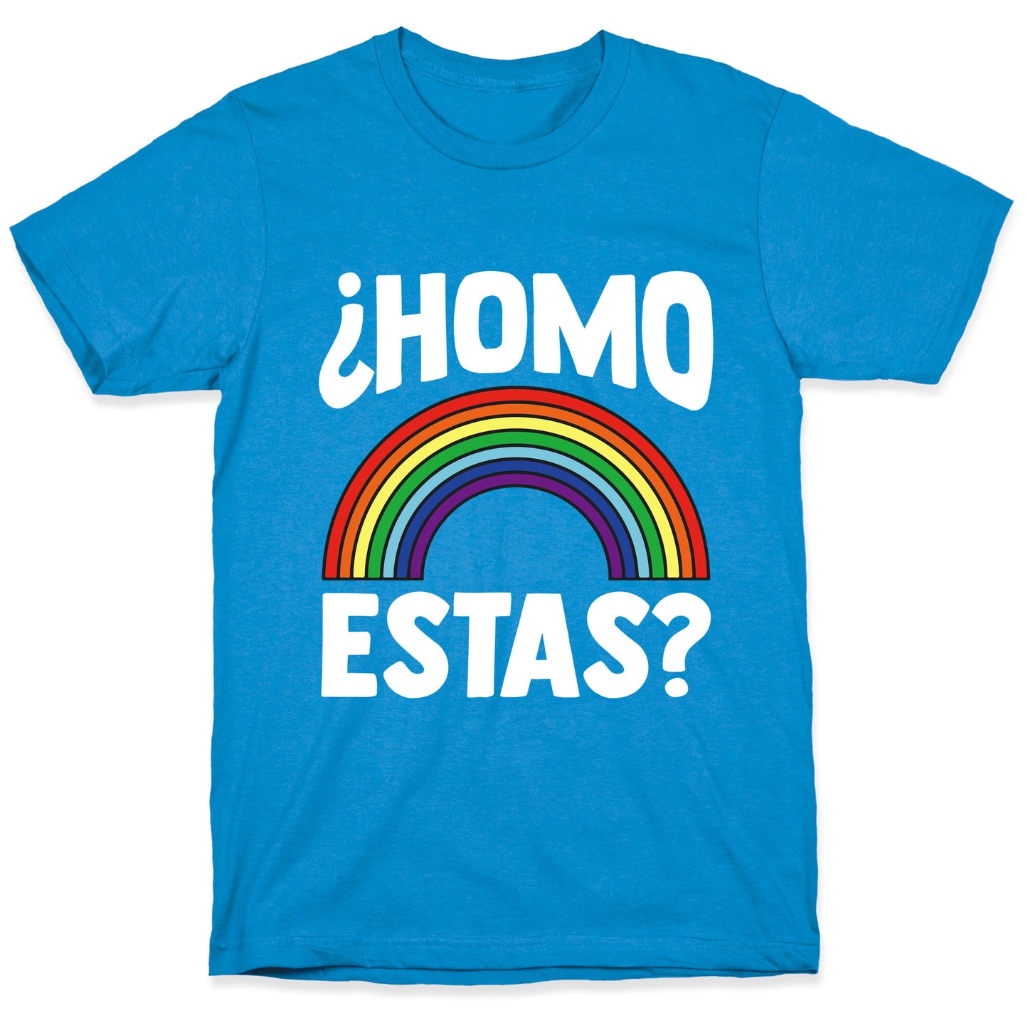 Homo Estas Rainbow Pride T-Shirt