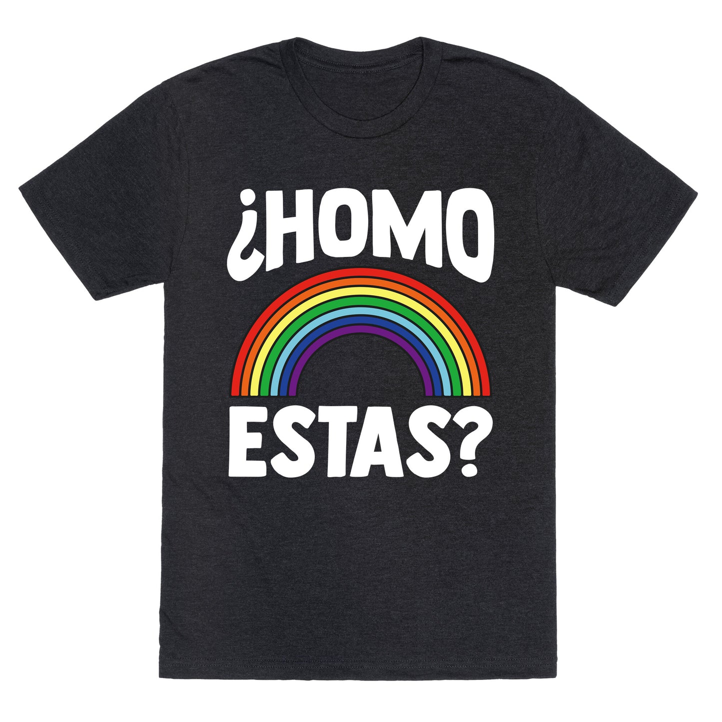 Homo Estas Rainbow Pride Unisex Triblend Tee
