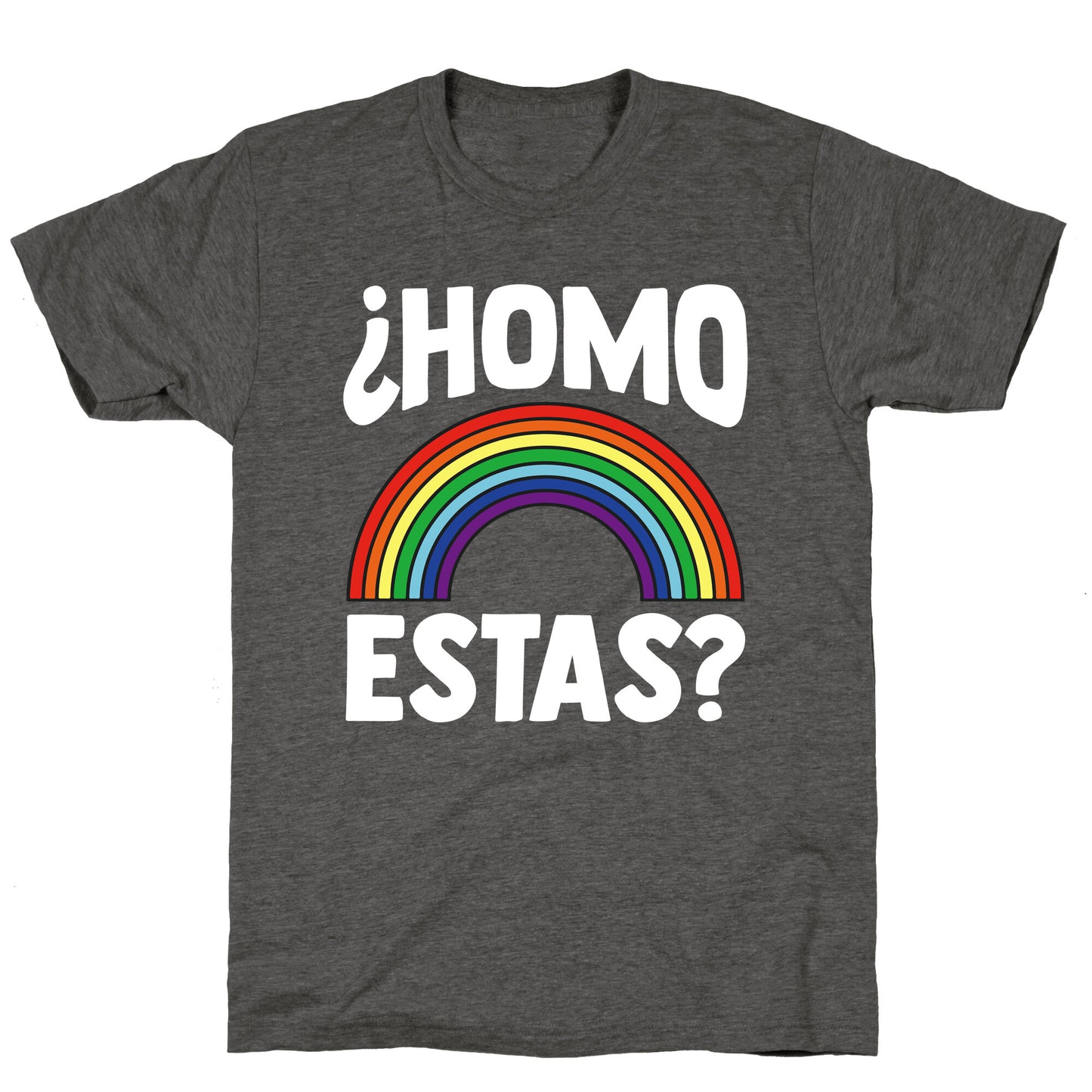 Homo Estas Rainbow Pride Unisex Triblend Tee