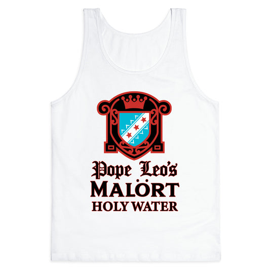 Pope Leo Holy Water Tank Top