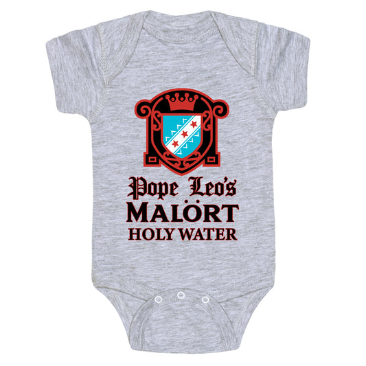 Pope Leo Holy Water Baby One-Piece