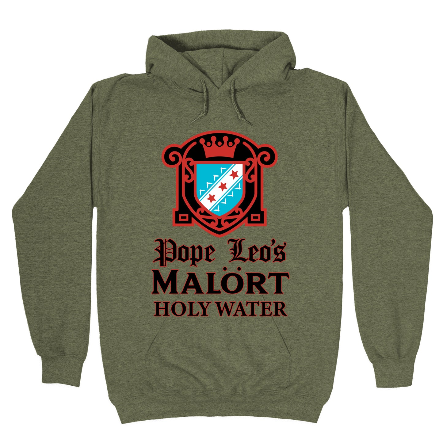 Pope Leo Holy Water Hoodie